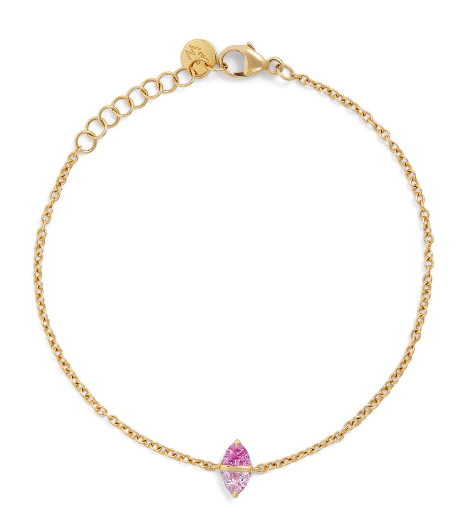 Yellow Gold and Sapphire Tilly Bracelet YELLOW GOLD Image 1