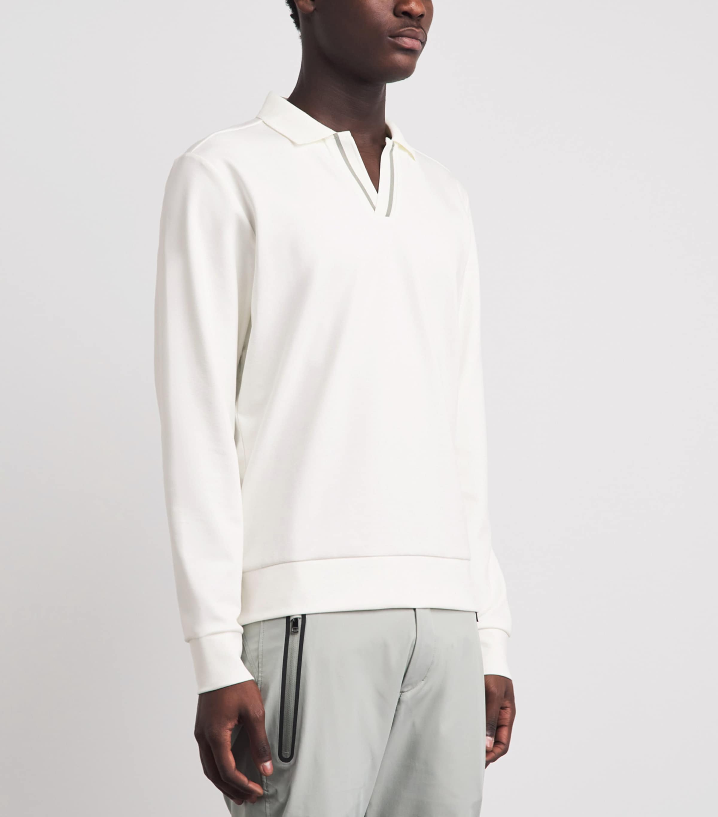 Bogner Mens Open Collar Cajus Sweater Image 4