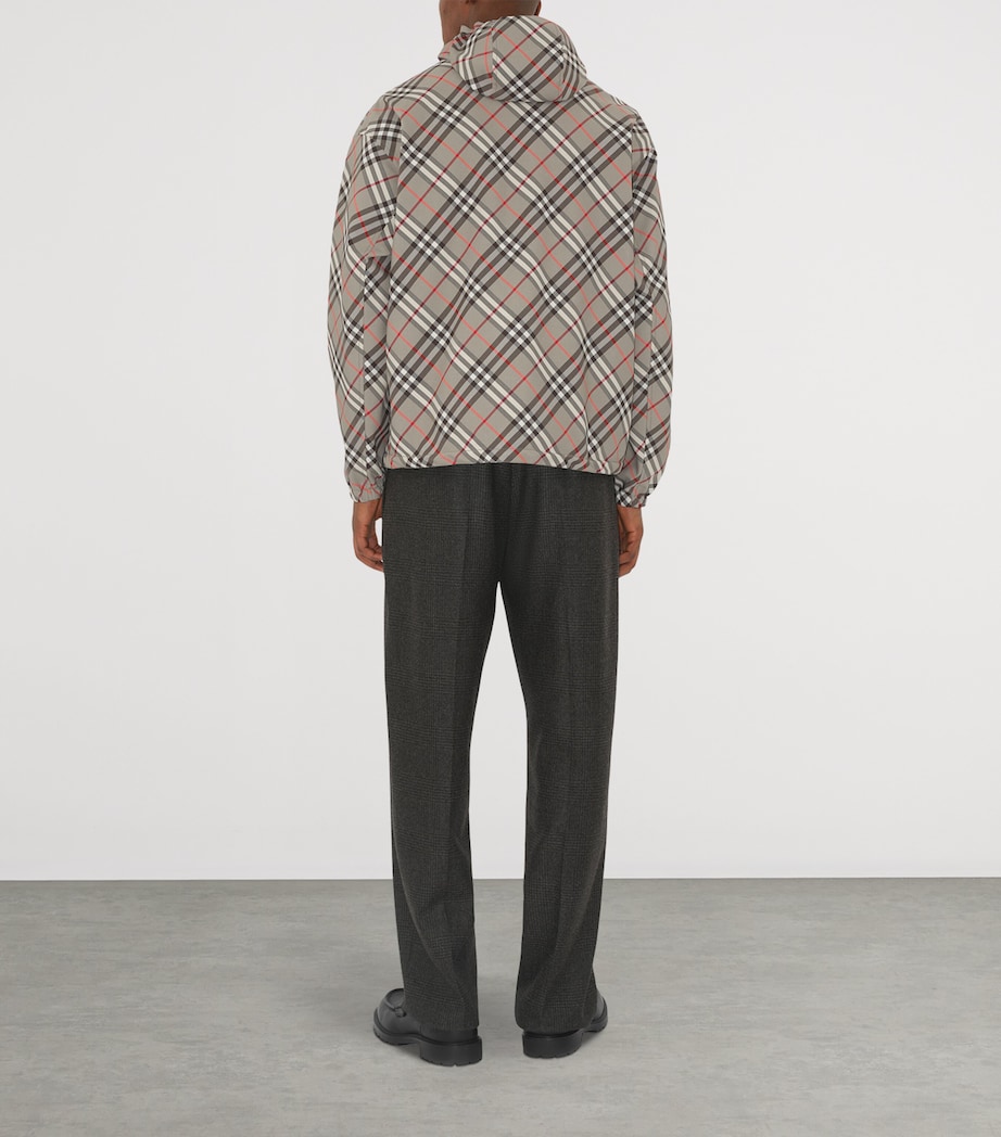Reversible Check Jacket MAUVE GREY IP CHECK Image 5