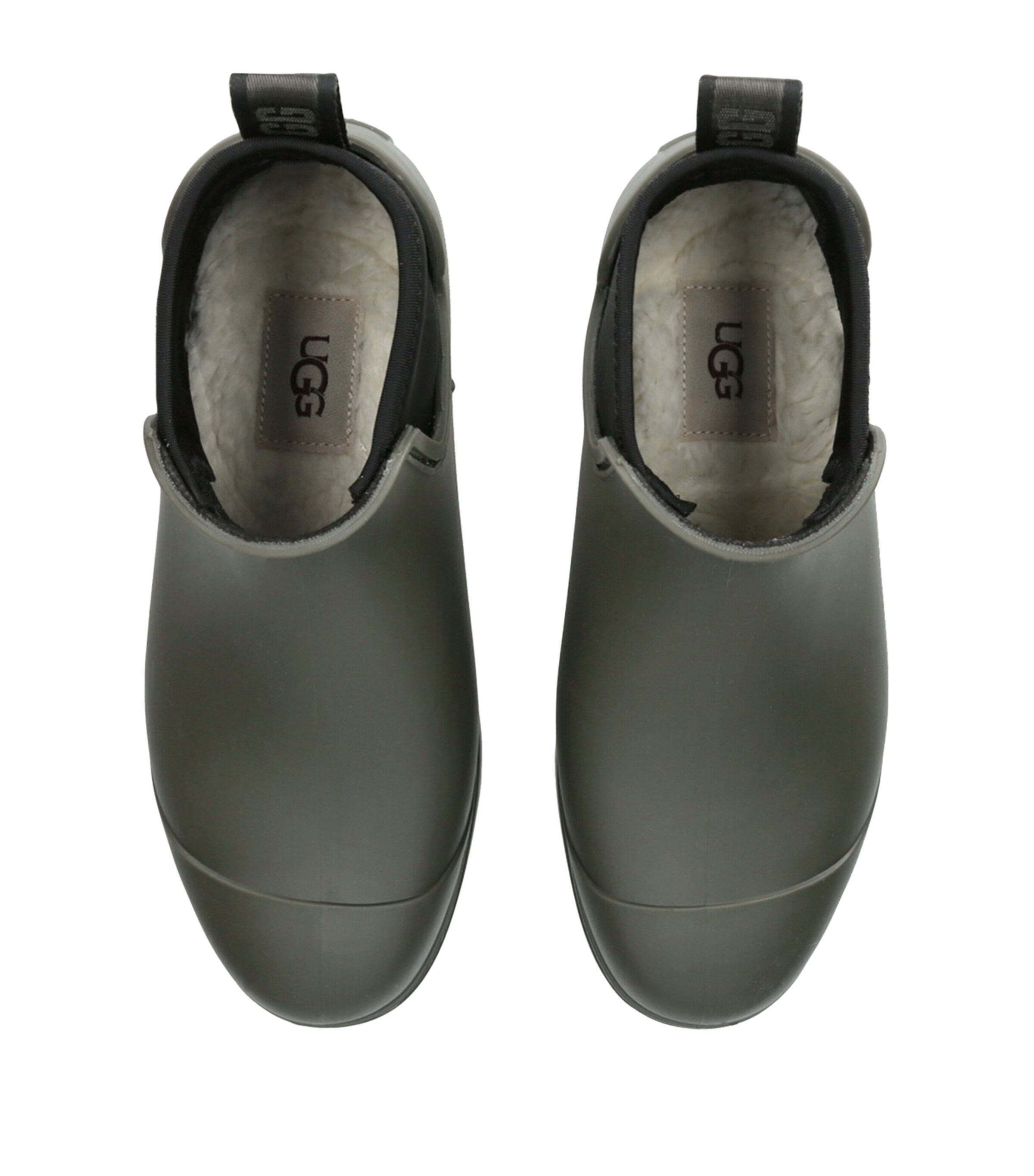 UGG Green Rubber Droplet Rain Boots Harrods US