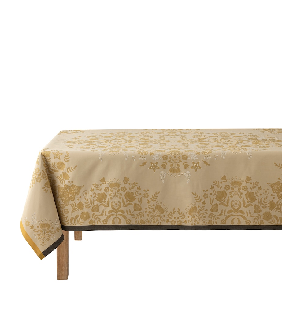 Cotton Féerie Tablecloth (175cm x 320cm) YELLOW Image 1