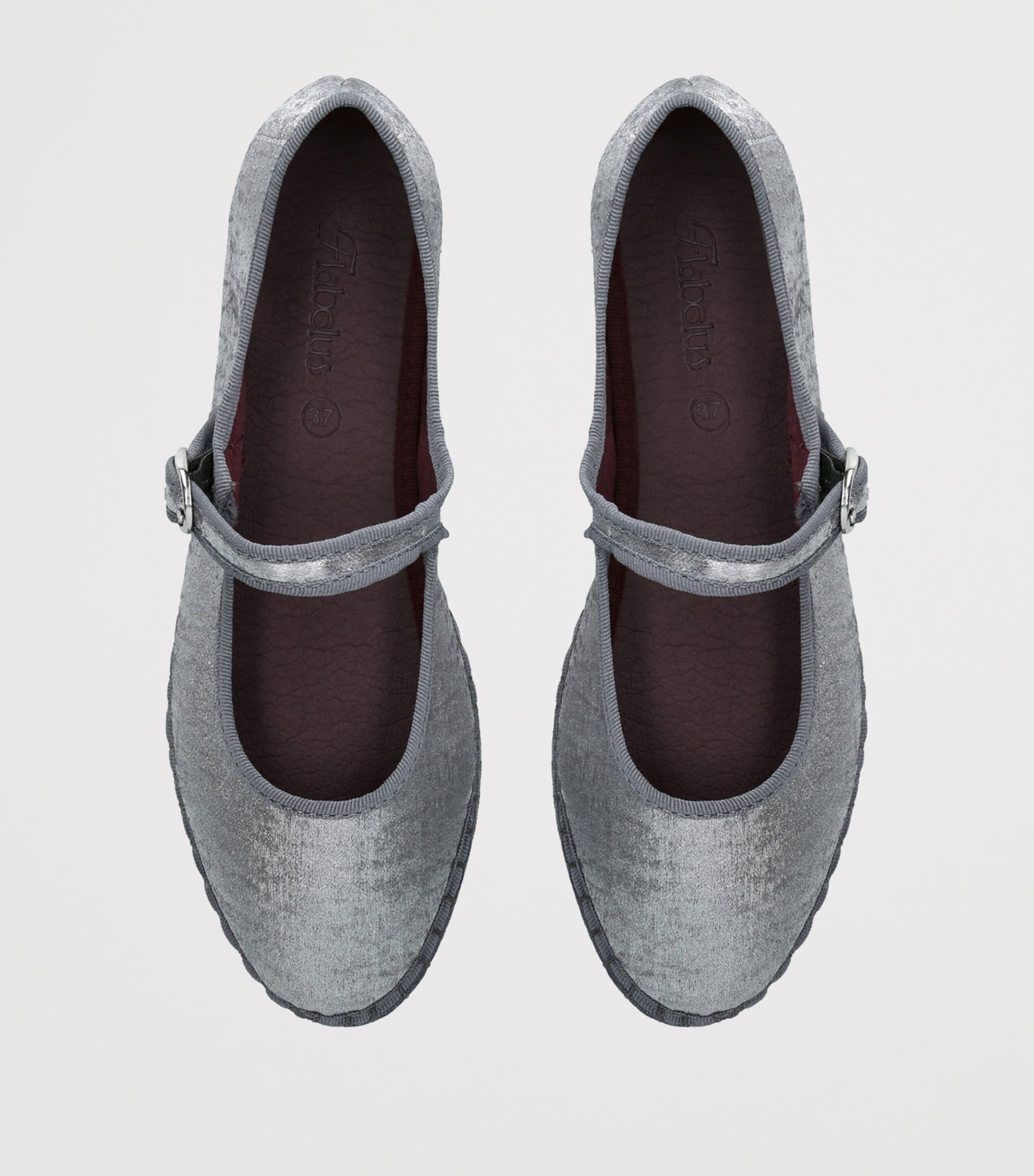 Flabelus Lavinia Mary Jane Flats Silver Image 3