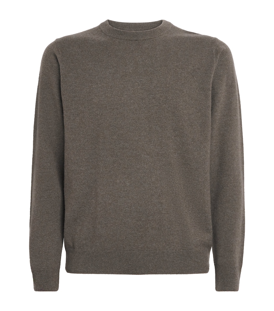 Cashmere Crew-Neck Sweater GNGY KHAKI24 Image 1