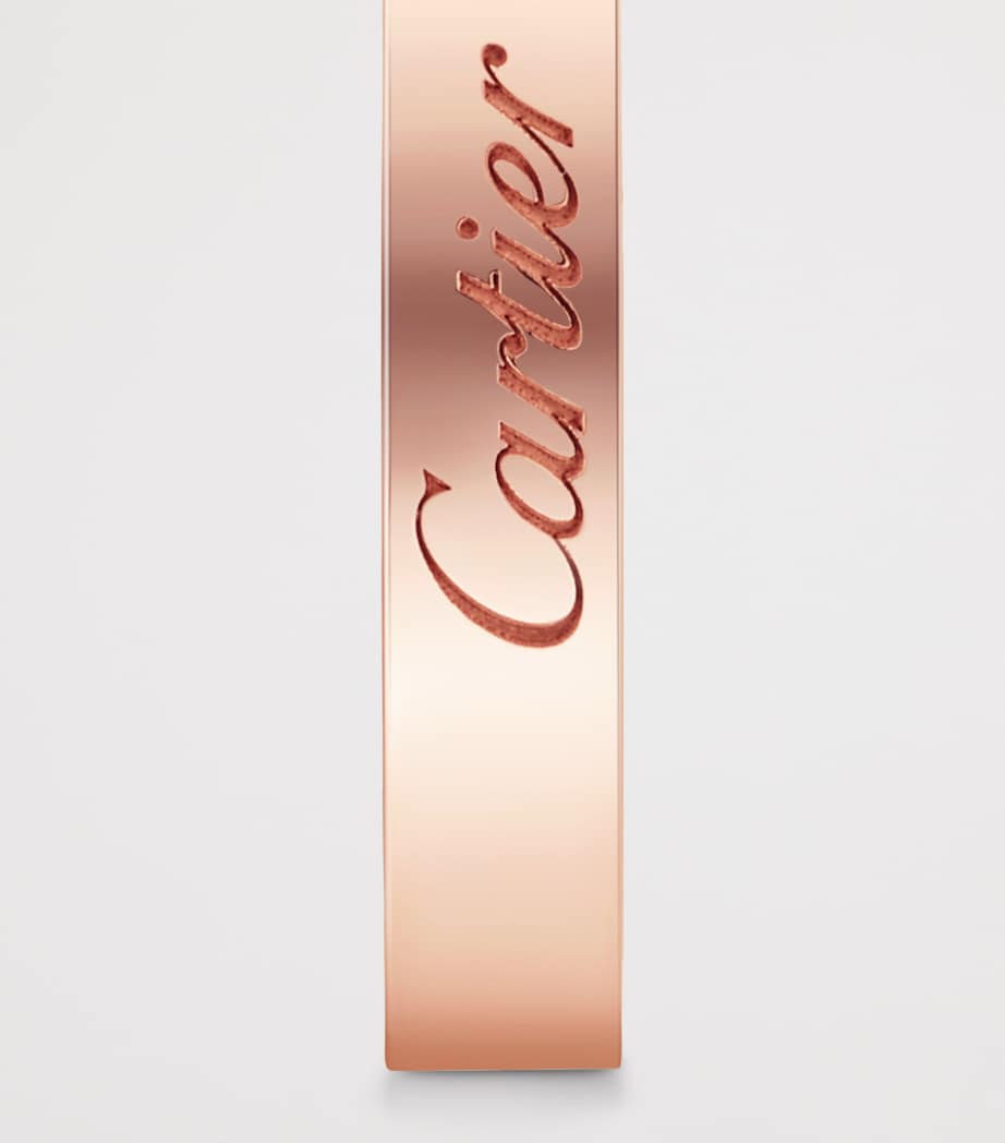 Cartier Rose Gold C de Cartier Wedding Band (4mm) Rose Gold Image 4