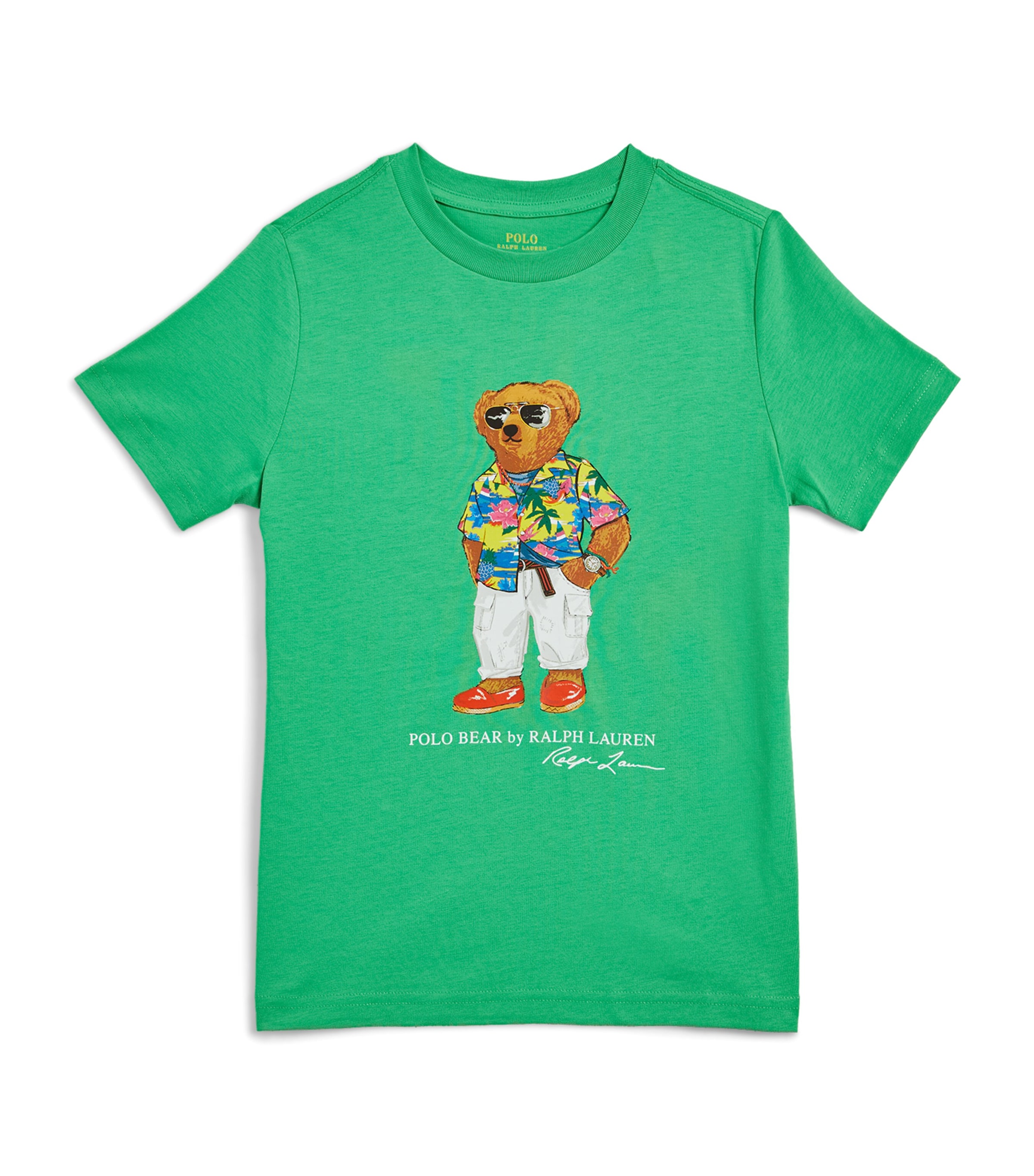 RALPH LAUREN COTTON POLO BEAR T-SHIRT 