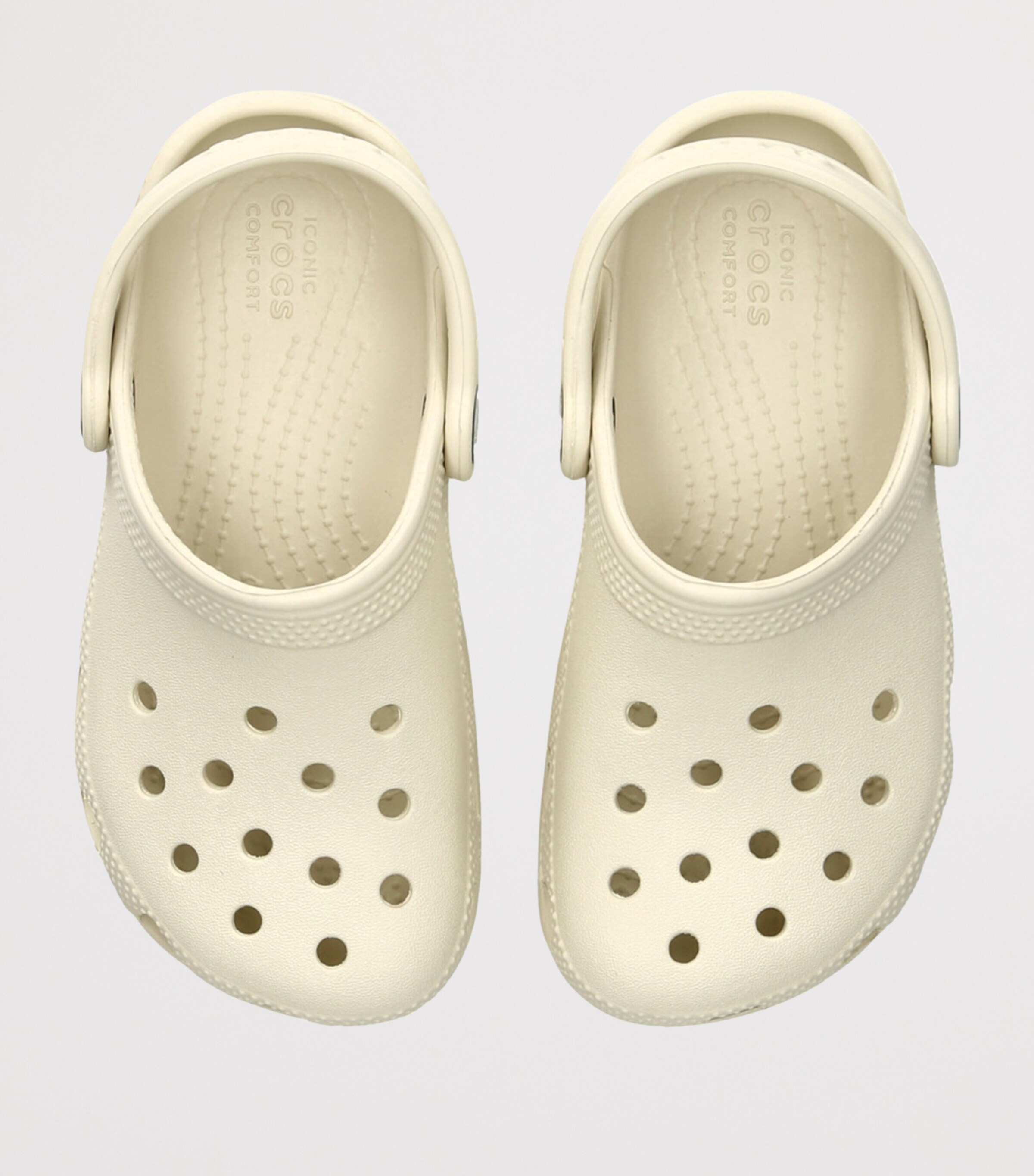 CROCS KIDS Classic Clogs Bone Image 4