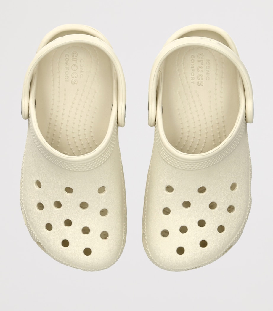 CROCS KIDS Classic Clogs Bone Image 4