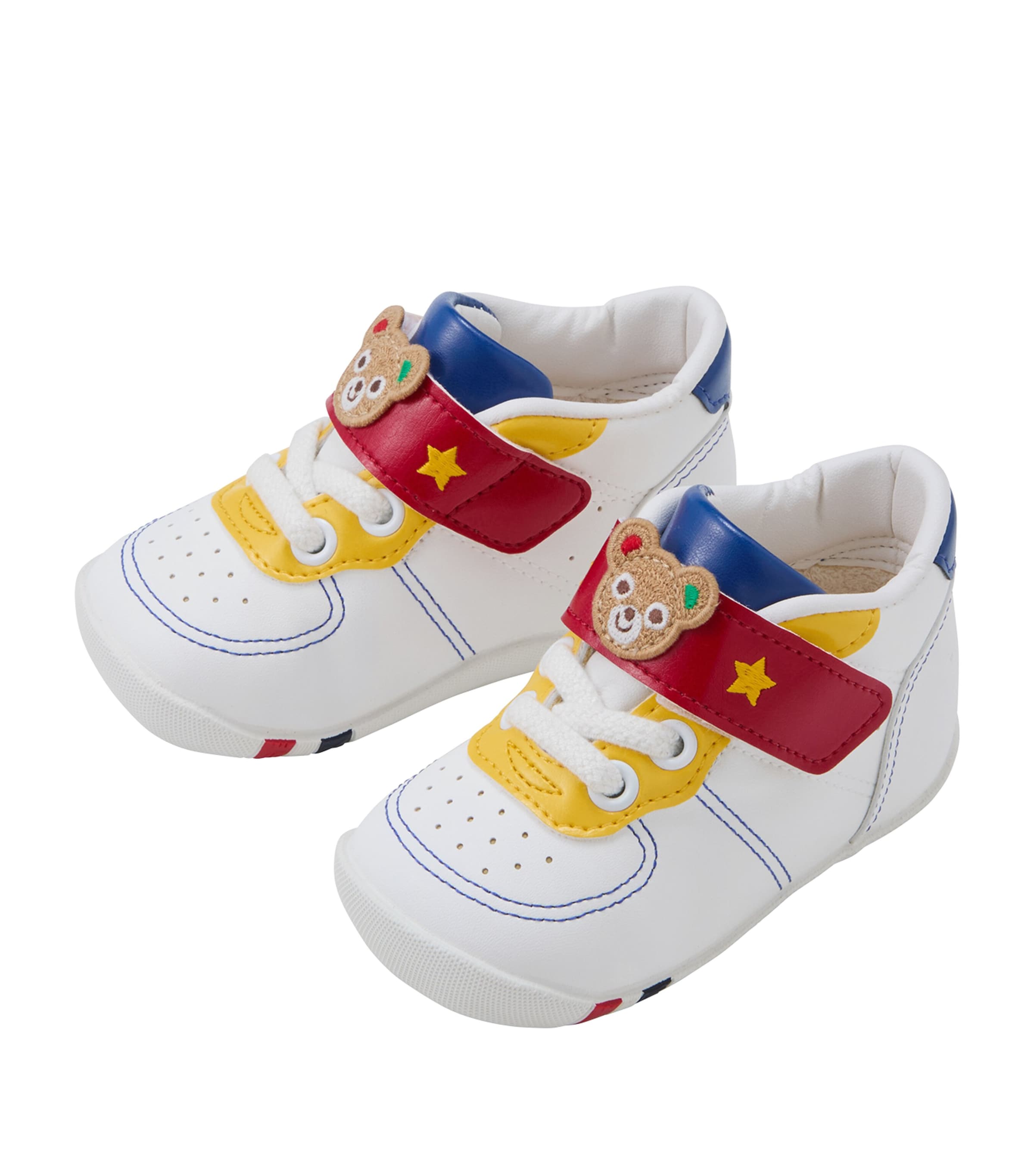 Miki House Teddy Sneakers In Multi