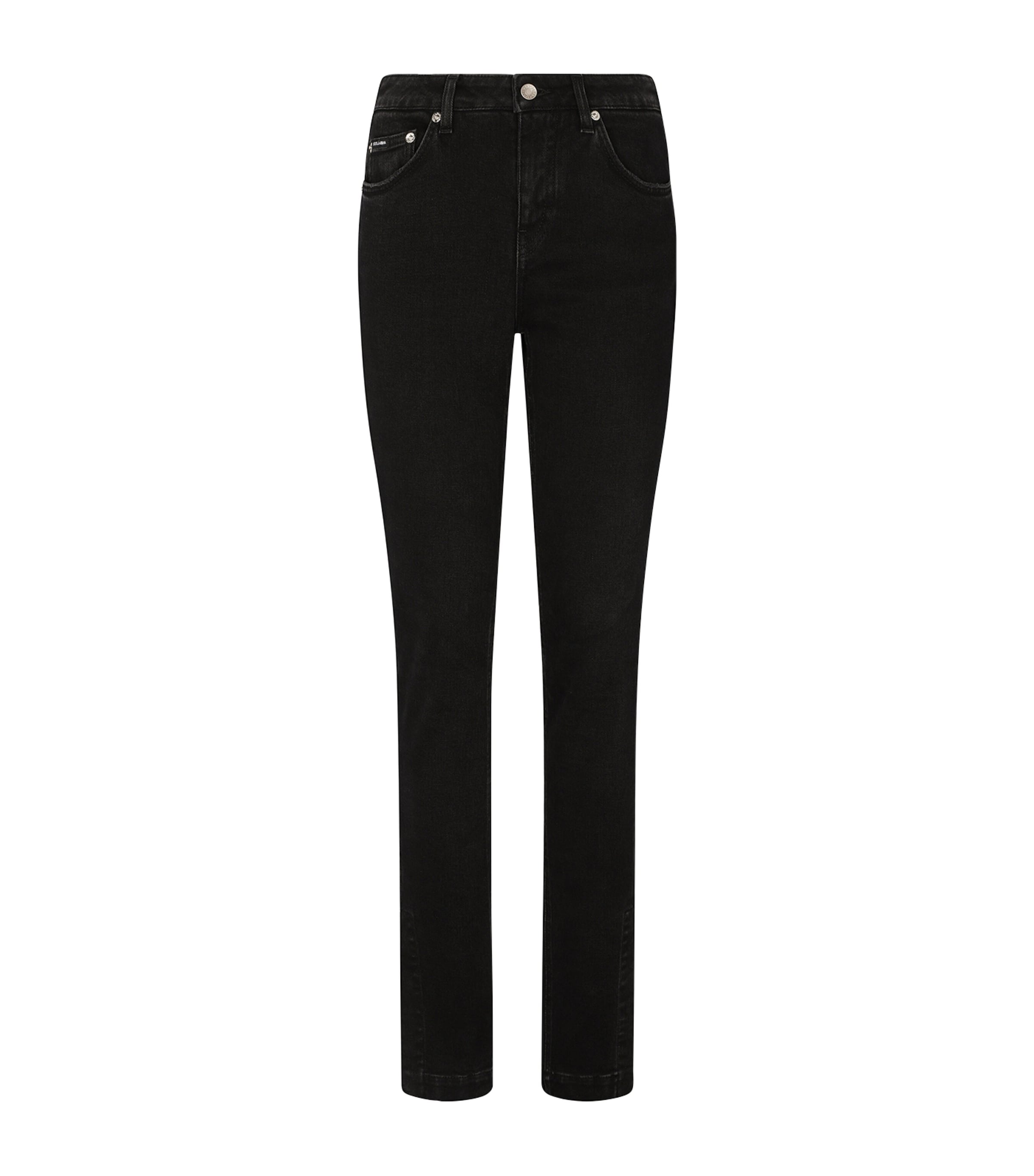 Dolce & Gabbana Slim-fit Jeans In Black