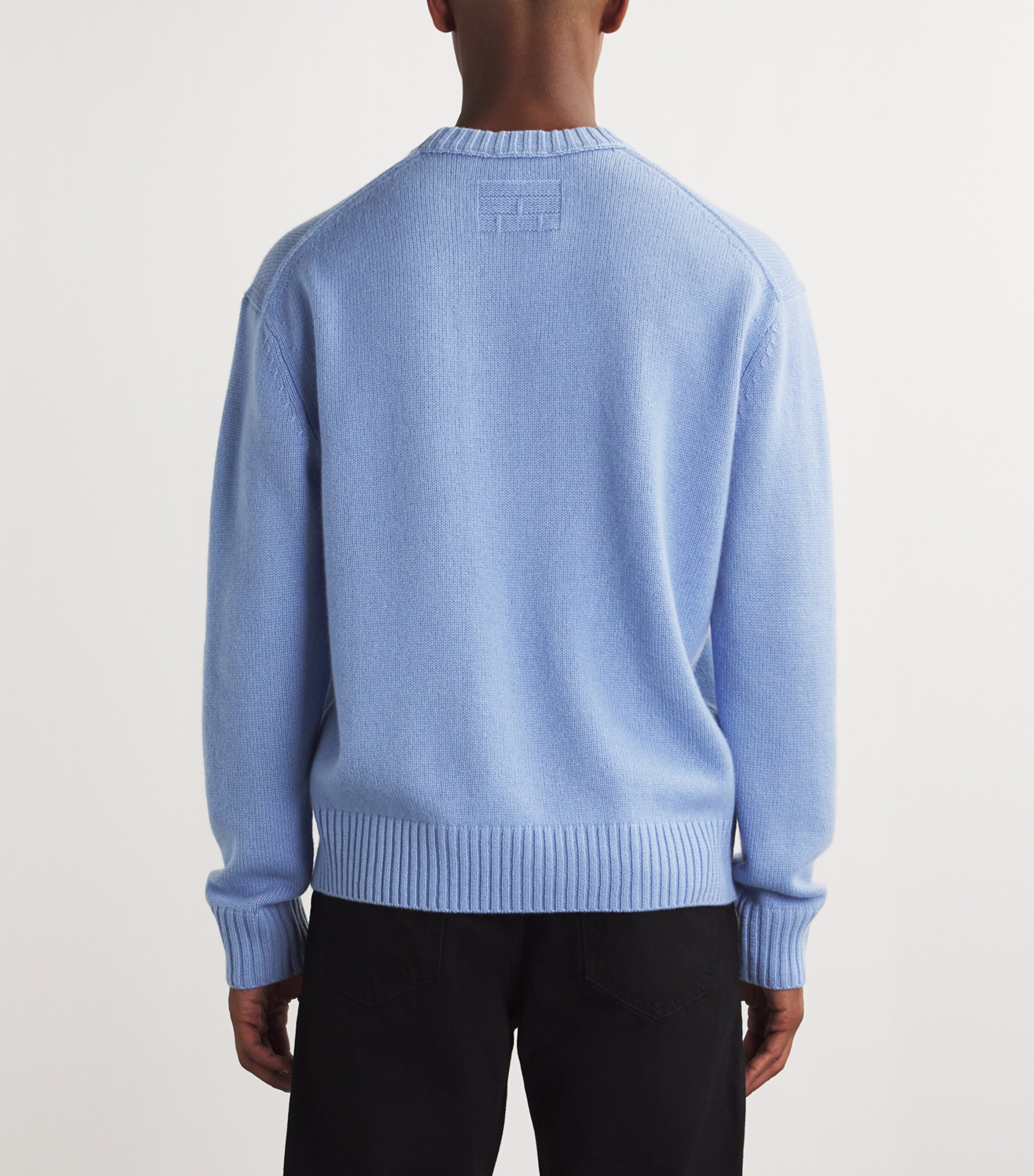 Cashmere Sweater SOFT BLUE Image 3