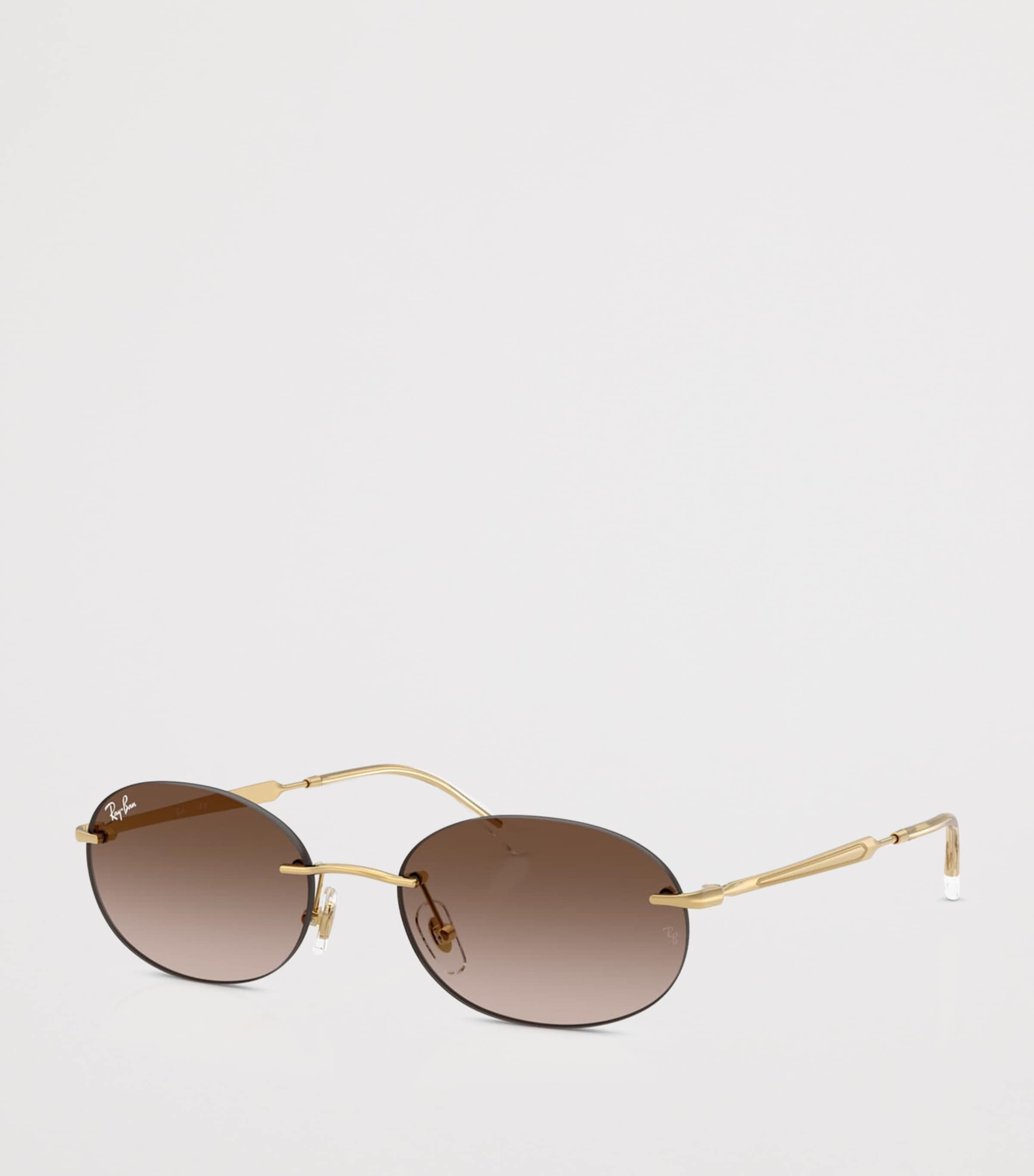 0RB3707 Metal Oval Sunglasses 001/13 Image 2