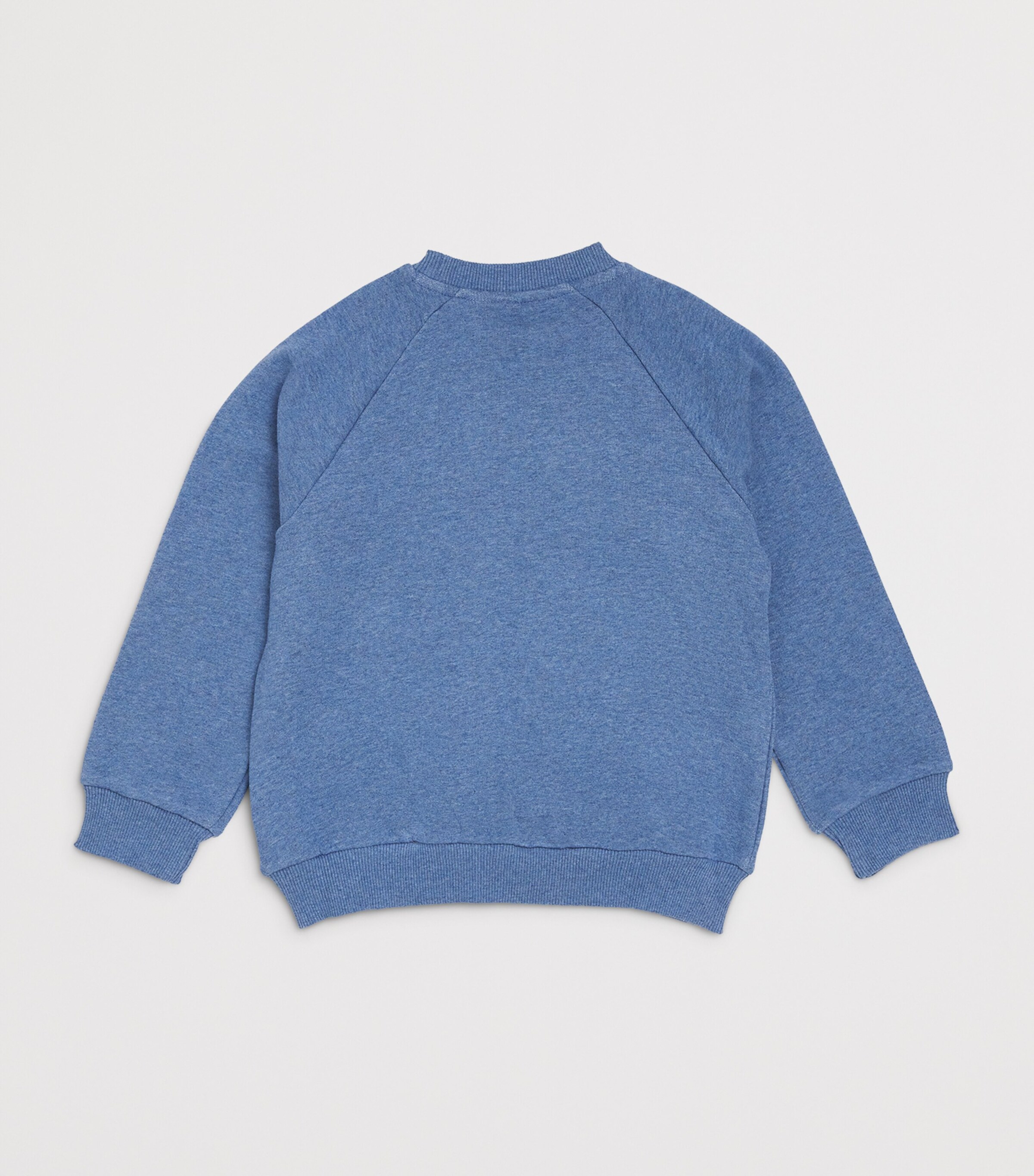 Mini Rodini Organic Cotton Panther Sweatshirt (3-11 Years) Blue Image 2