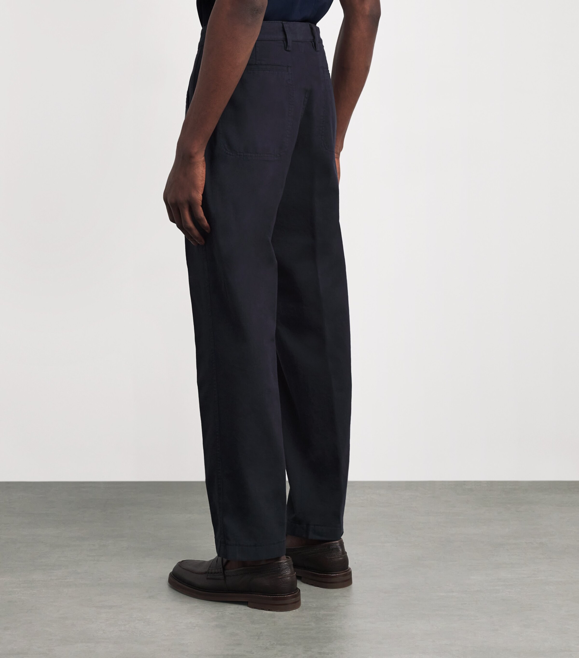 Stretch-Cotton-Cashmere Chinos 306 Image 4