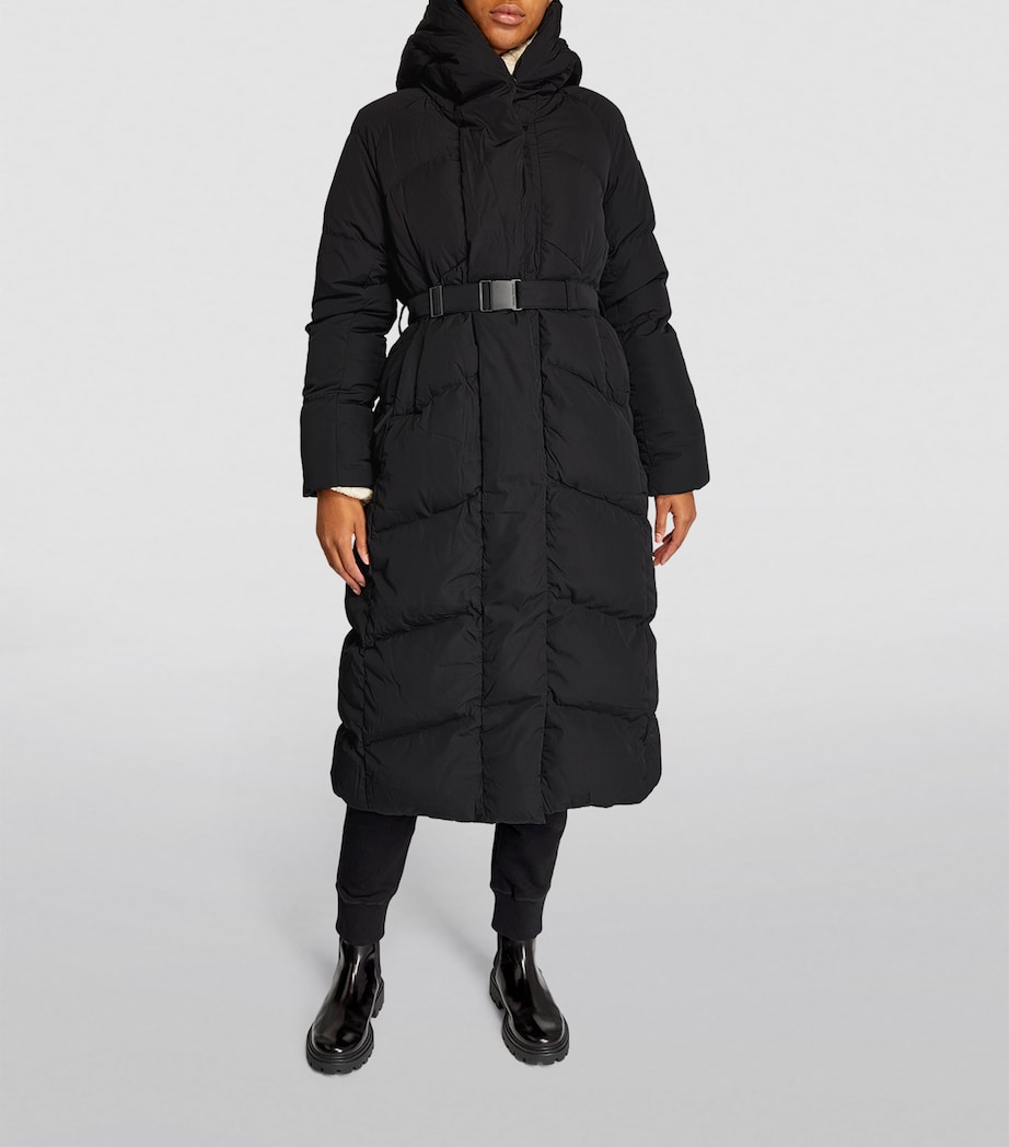 Canada Goose Womens Down Marlow Parka Black Noir Image 3