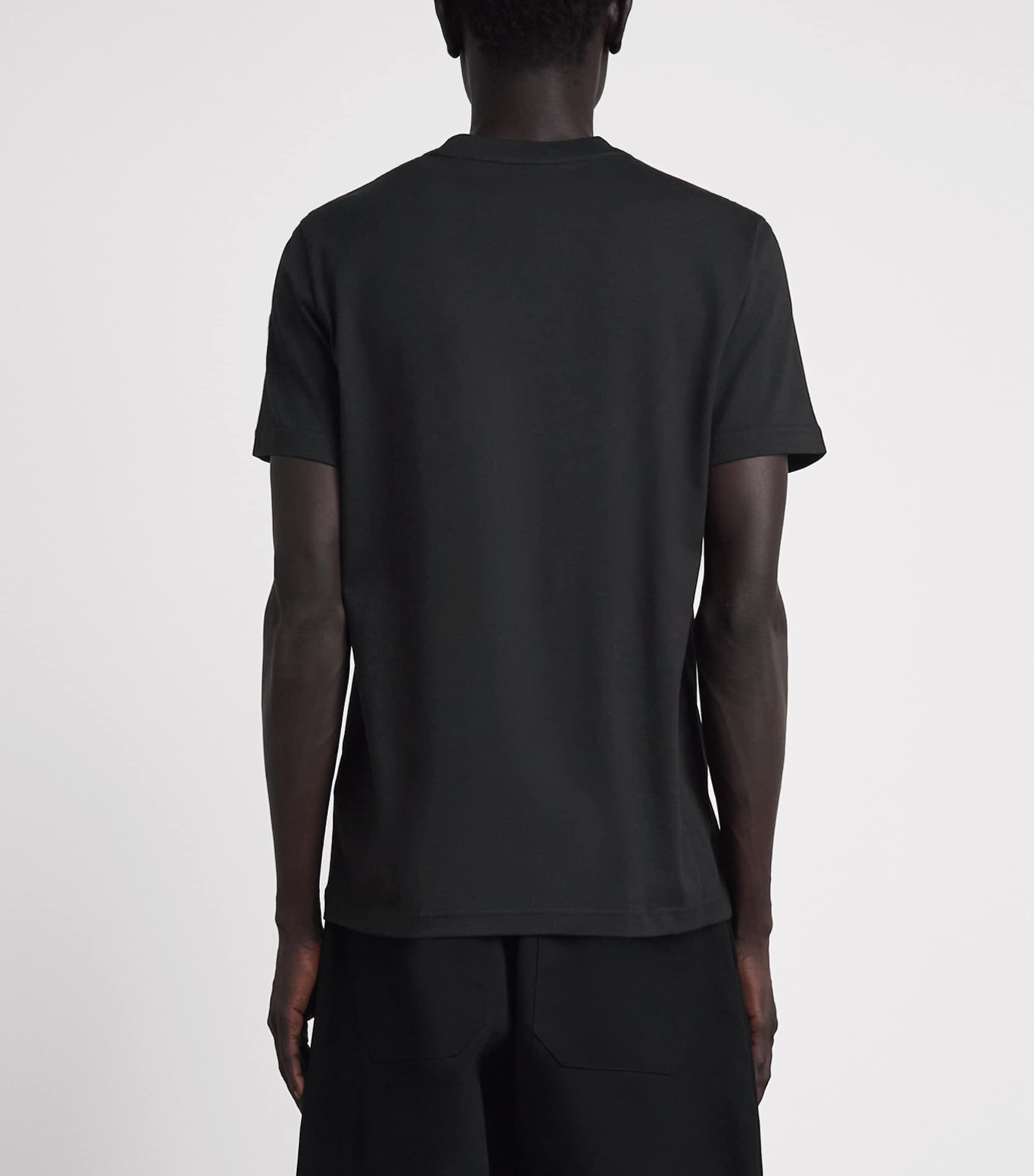 Moncler Mens Cotton Logo T-Shirt Image 5