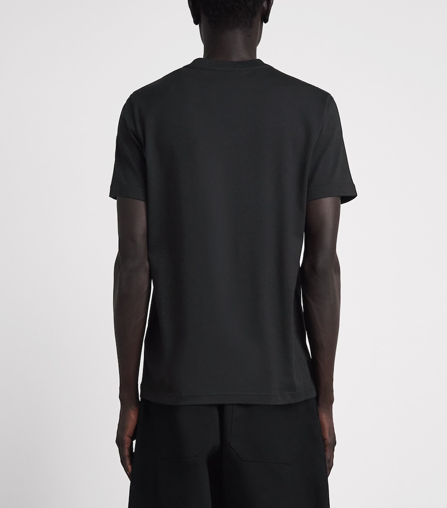 Moncler Mens Cotton Logo T-Shirt Image 5
