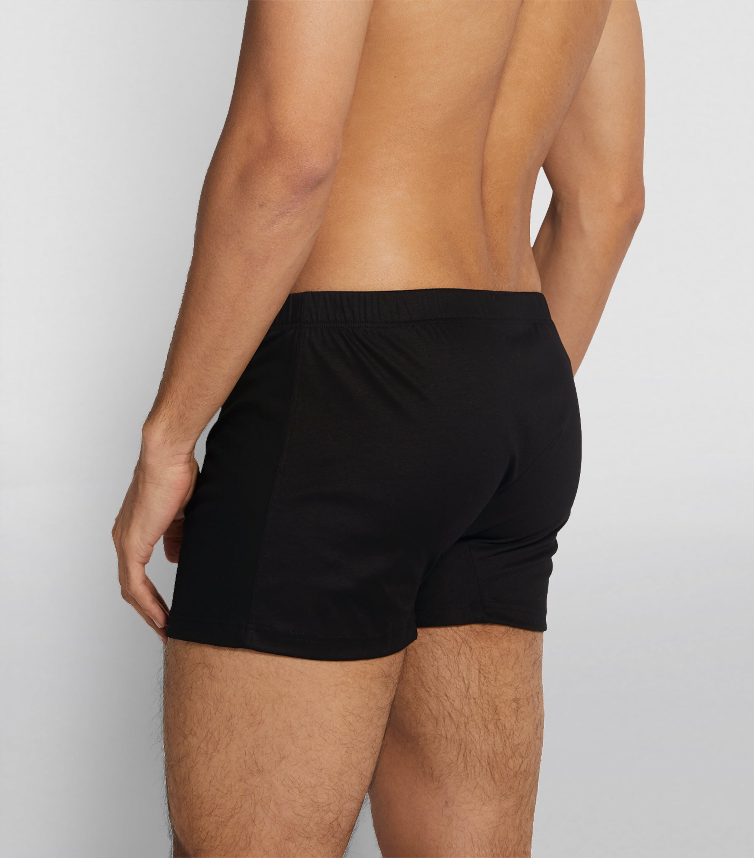 Sea Island Boxer Briefs 86 BLACK Image 3