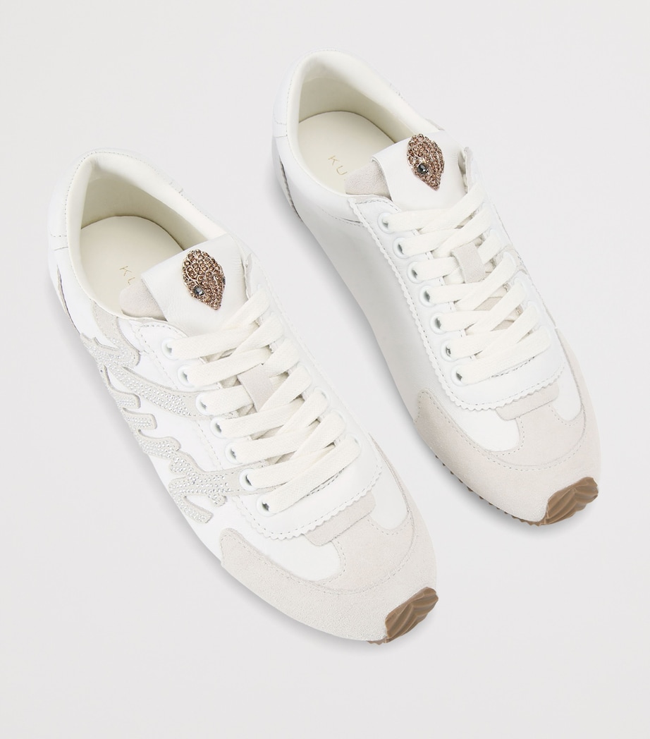 Kurt Geiger London Embellished Islington Sneakers White Image 4