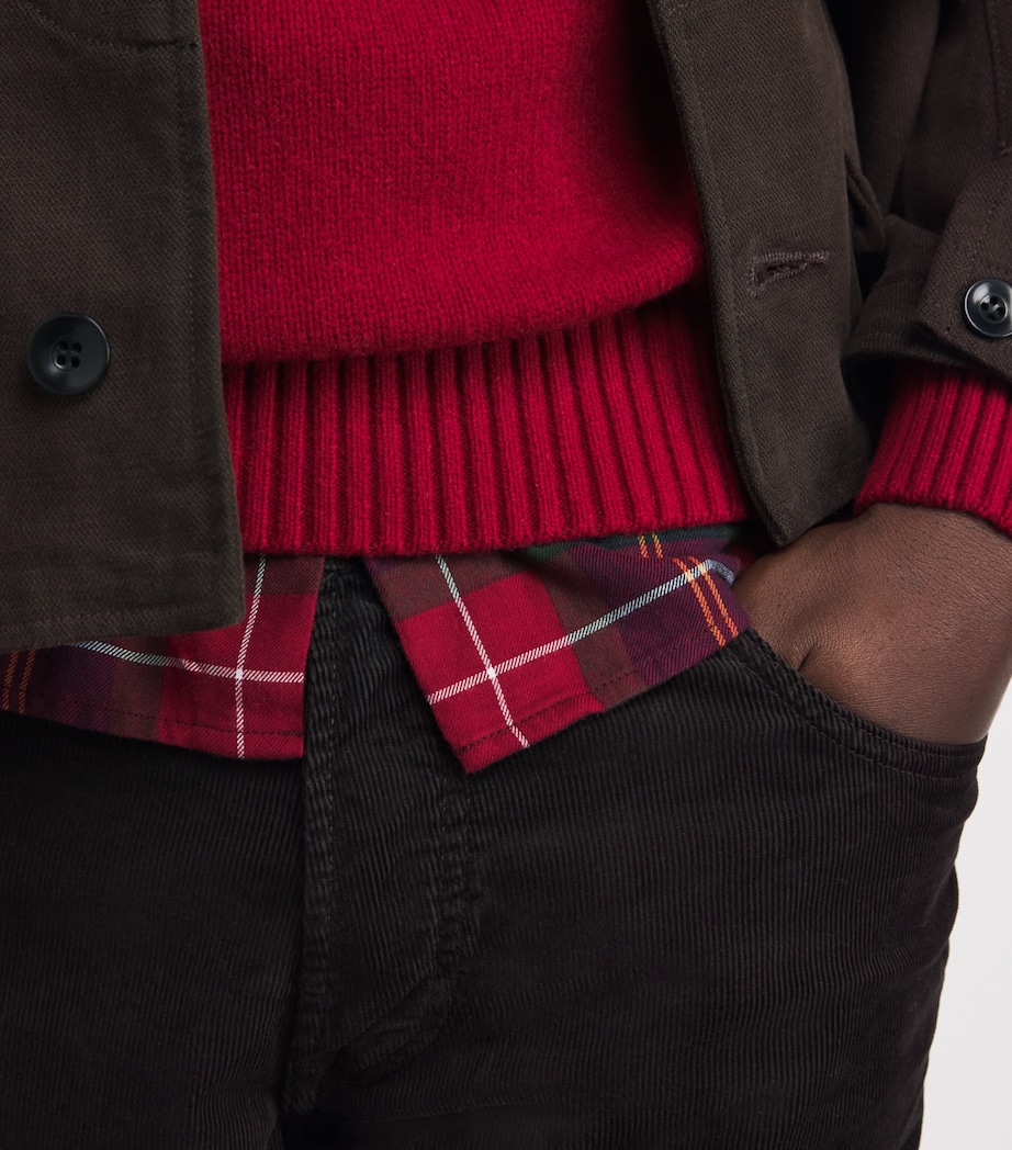 Cotton Tailored Tartan Fortrose Shirt WINTERBERRY TARTAN Image 6