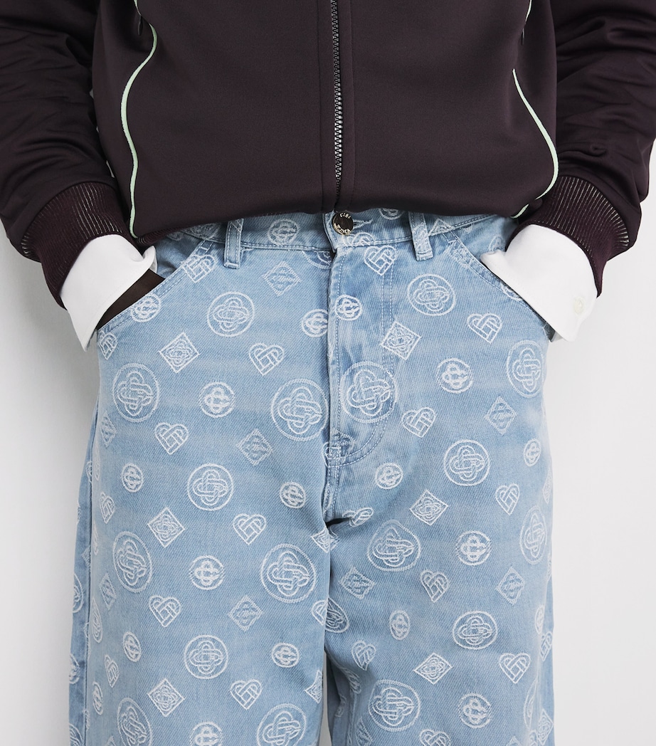 Monogram Relaxed Jeans WASHED MONOGRAM Image 6
