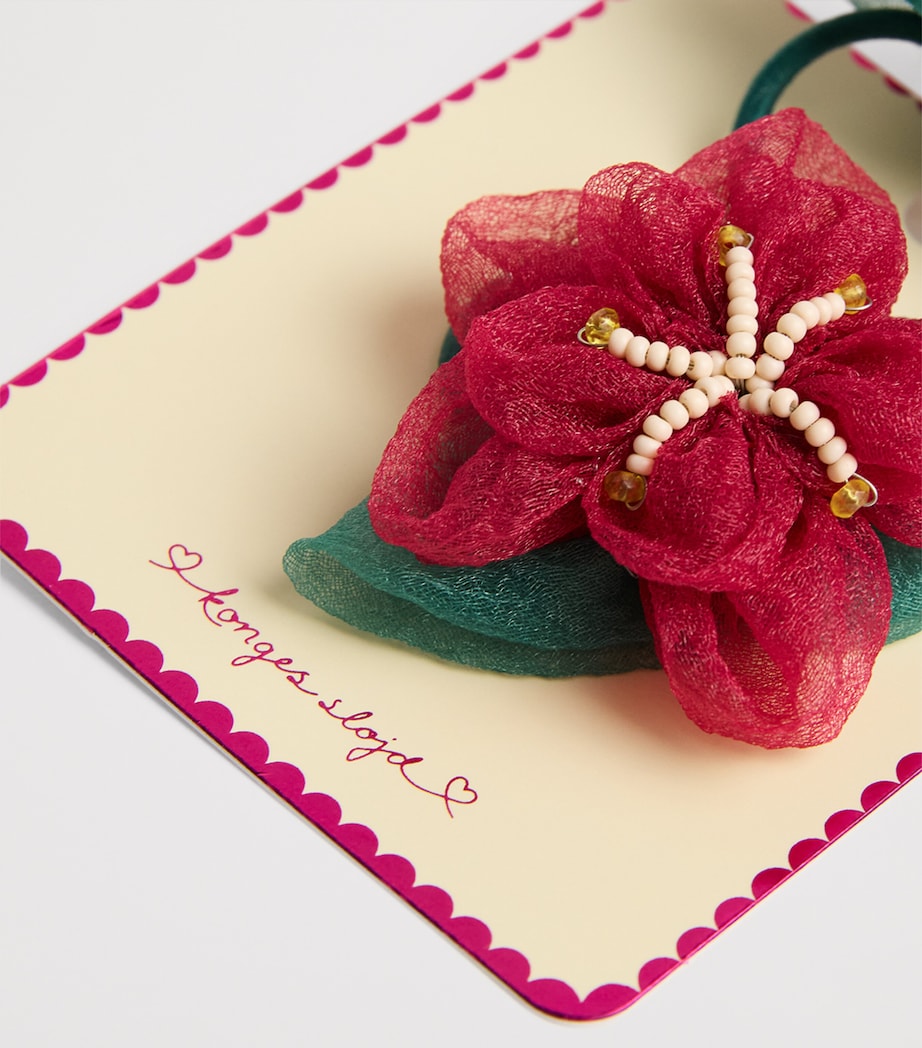 KONGES SLOJD Flower Hair Ties (Pack of 2) Image 2