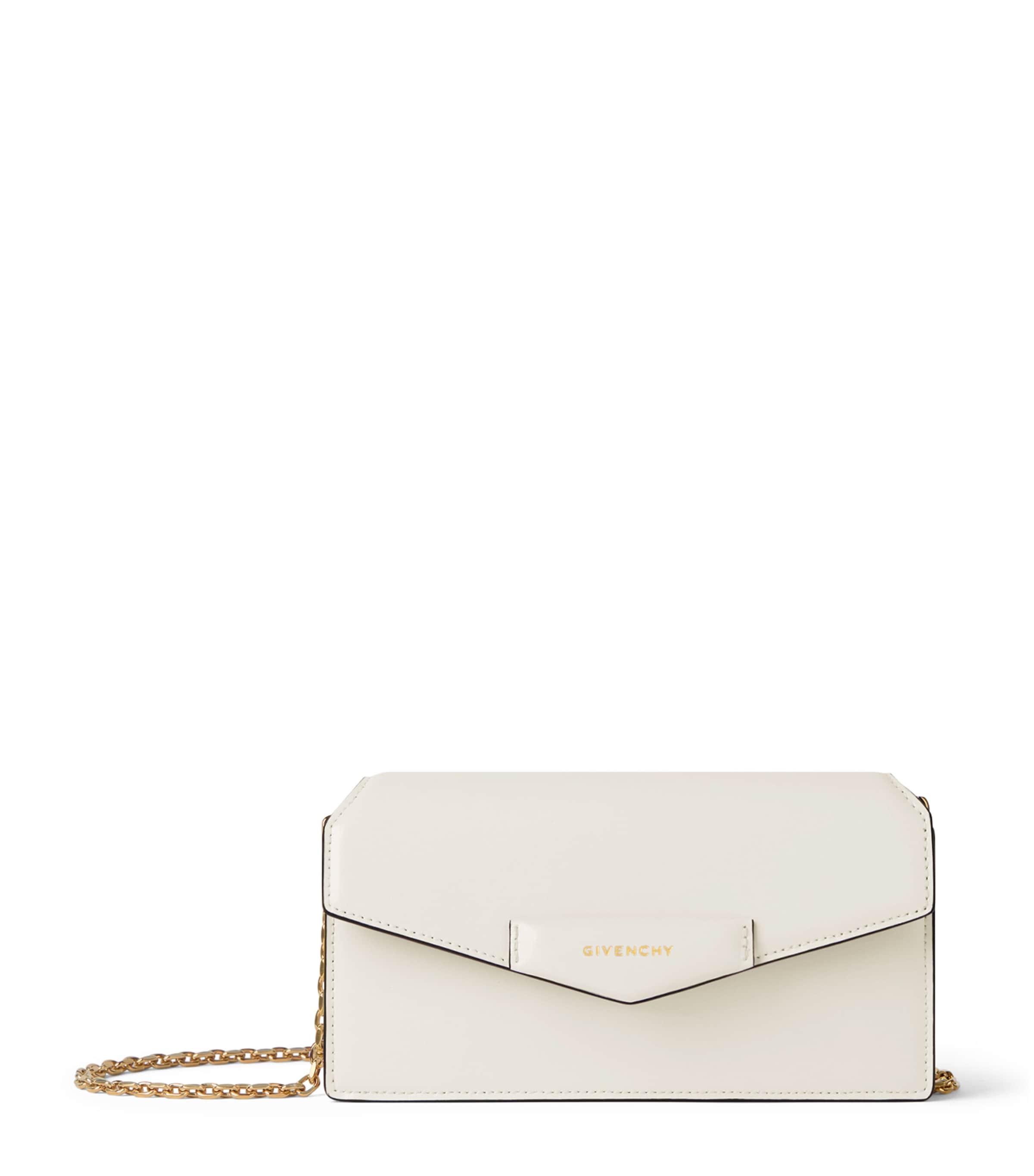 Givenchy Leather Antigona Chain Wallet Image 1