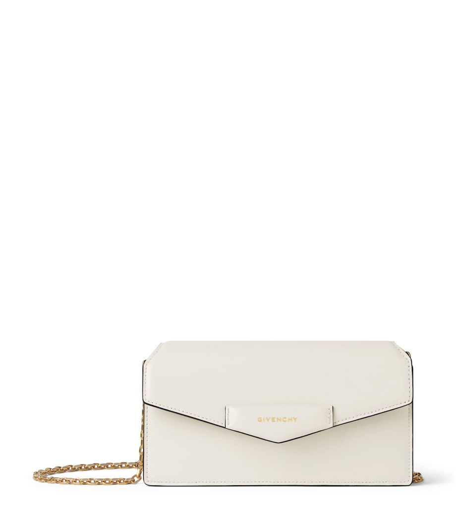Givenchy Leather Antigona Chain Wallet Image 1