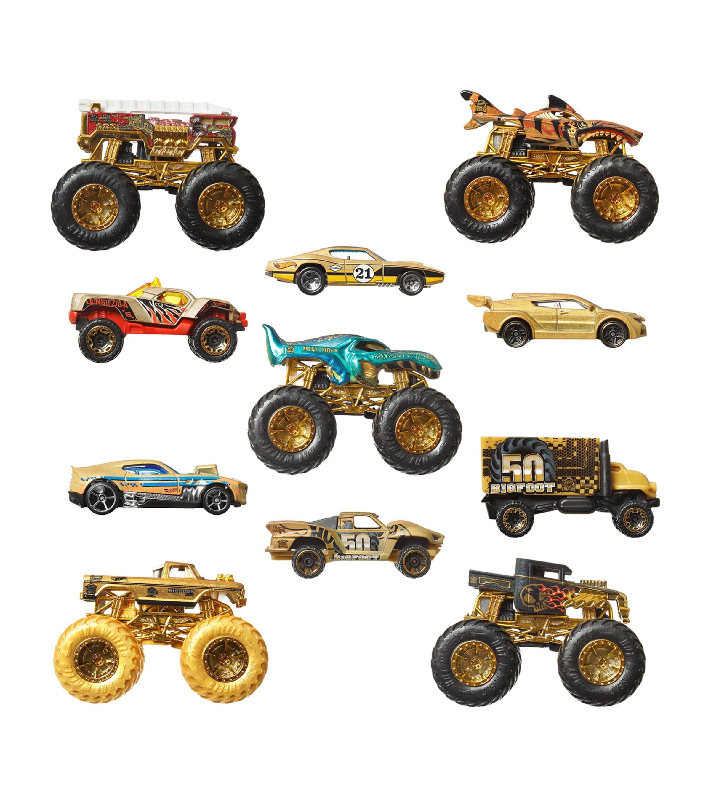 Hot Wheels Monster Trucks Trophy Champions Collection MULTI Image 5