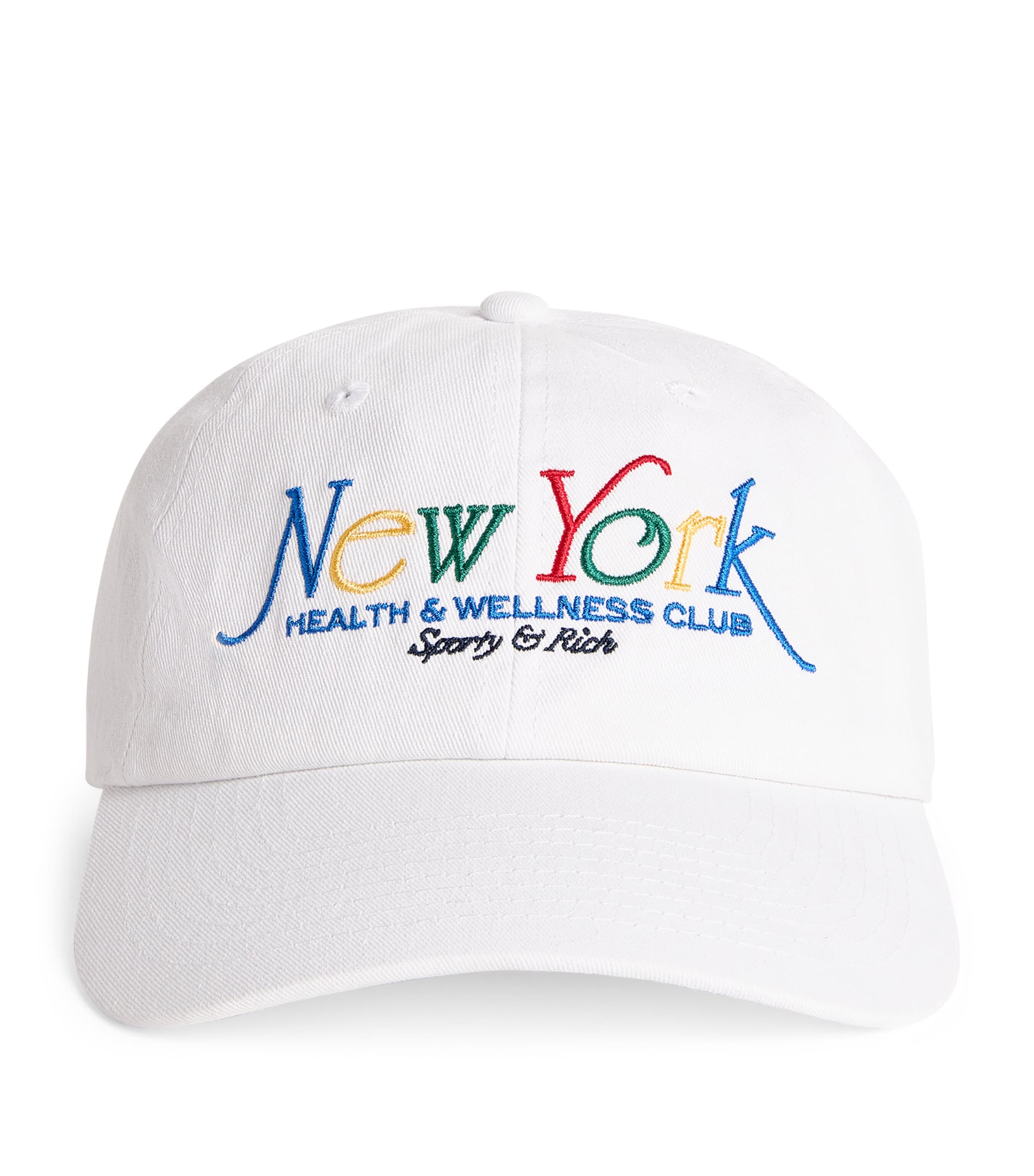 Sporty And Rich Cotton Embroidered Baseball Cap