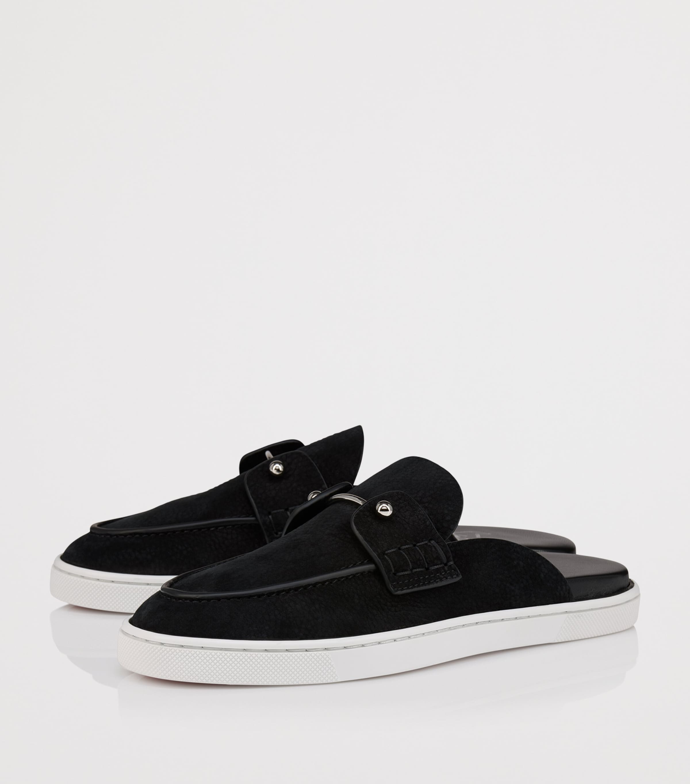 Christian Louboutin Chanme Donna Flat Leather Mules Image 3
