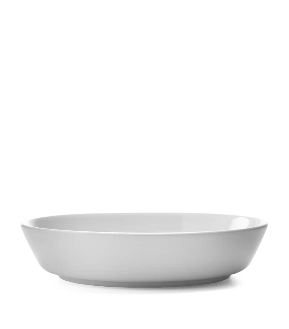 Set of 2 Porcelain Collective Starter/Pasta Bowls (20cm) WHITE Image 2