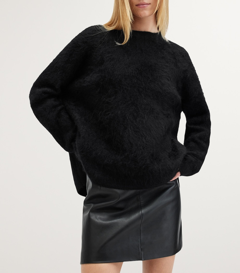 Cashmere Rebel Sweater BLACK Image 3