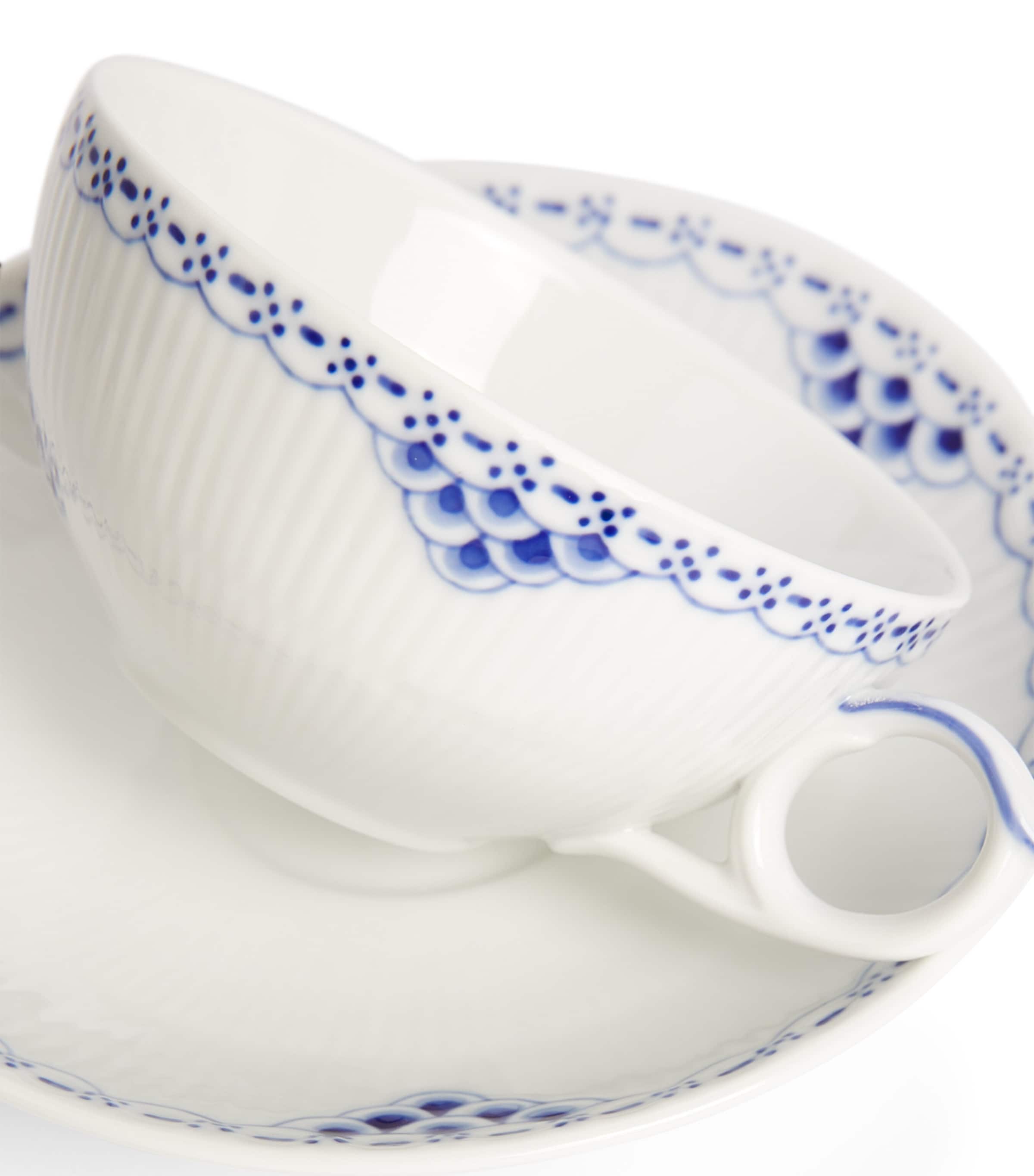 Princess Teacup and Saucer BLUE Image 4