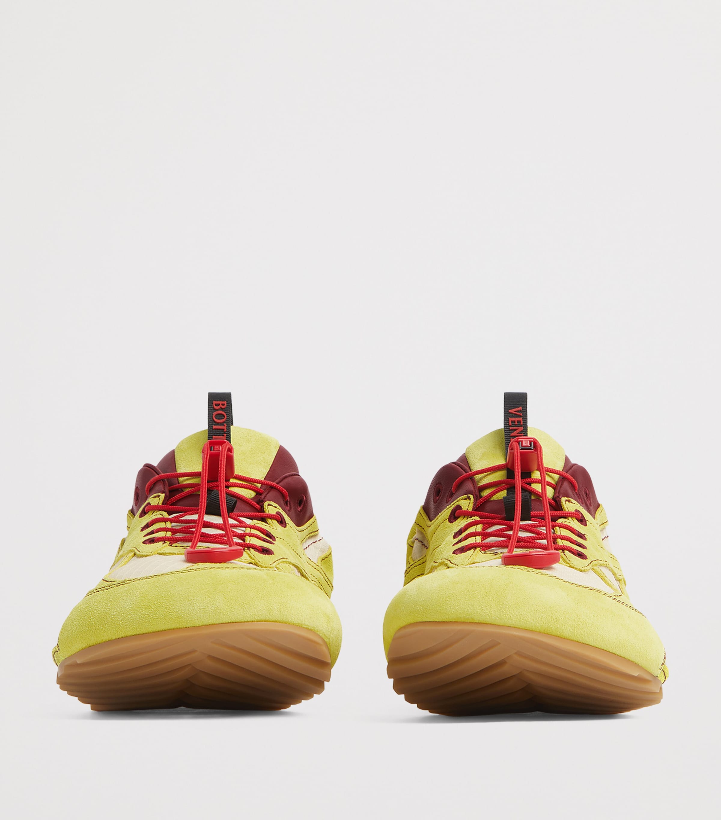 Suede-Trim Sneakers 4325 Image 3