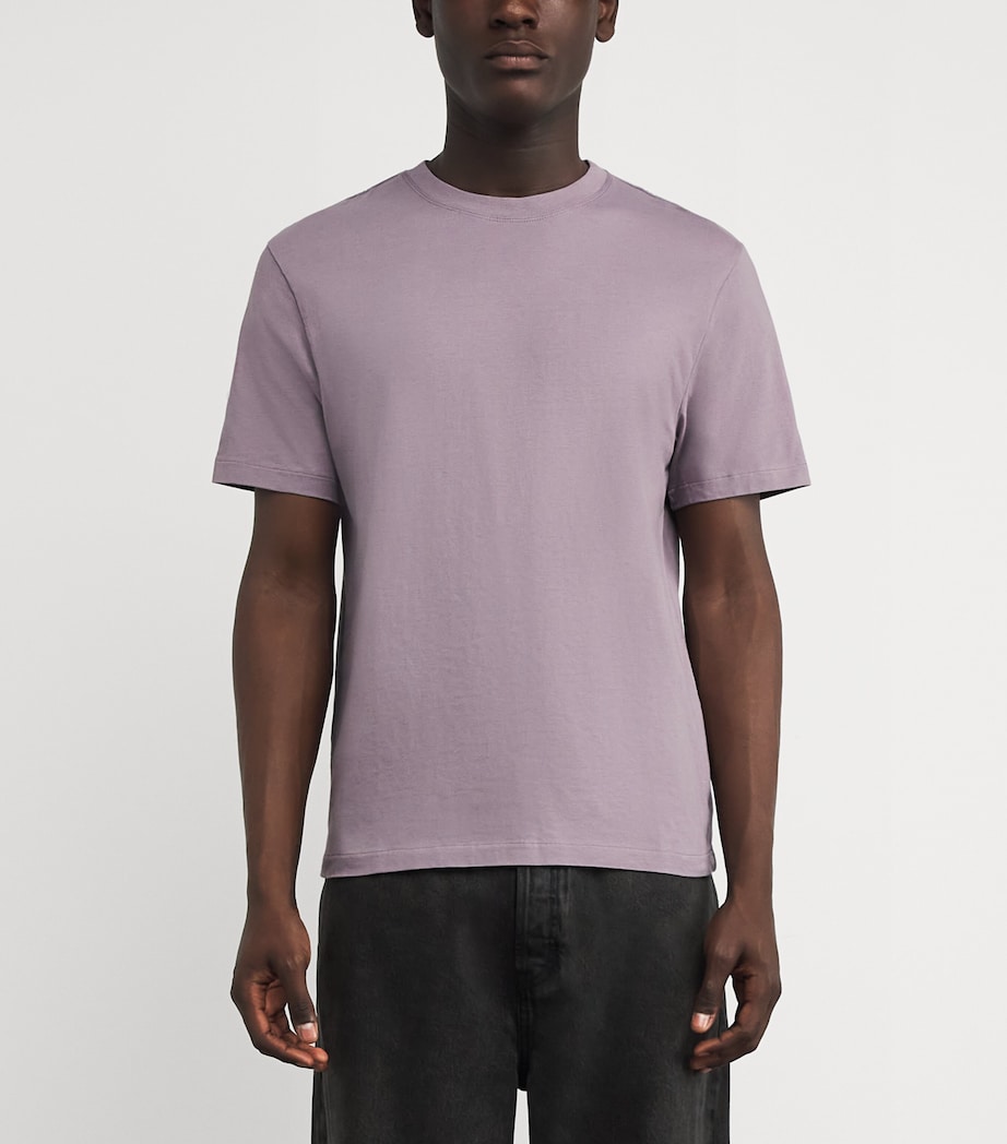 Cotton Embroidered Logo T-Shirt OLLV Image 3