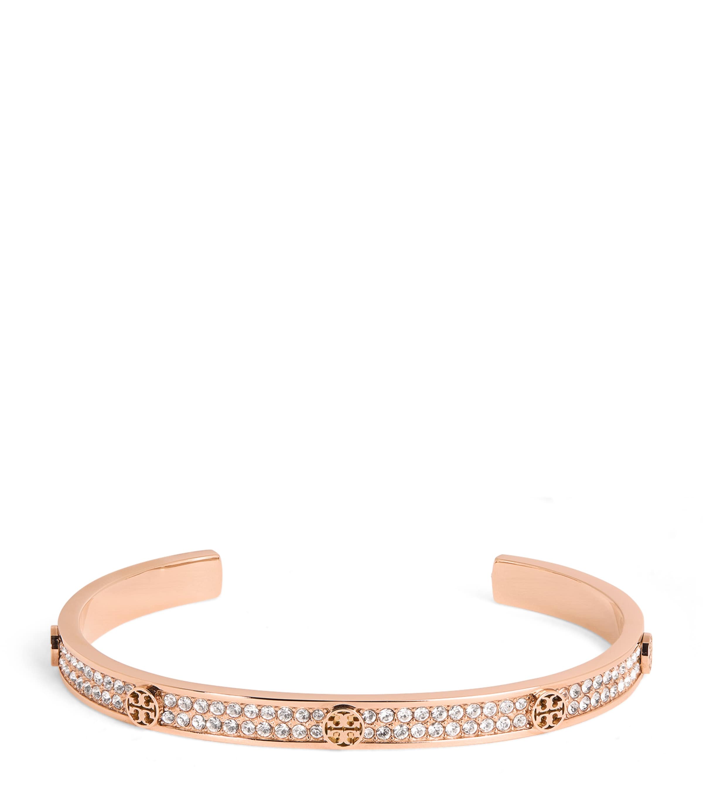 Icon Pavé Cuff Bracelet ROSE GOLD / PINK Image 1