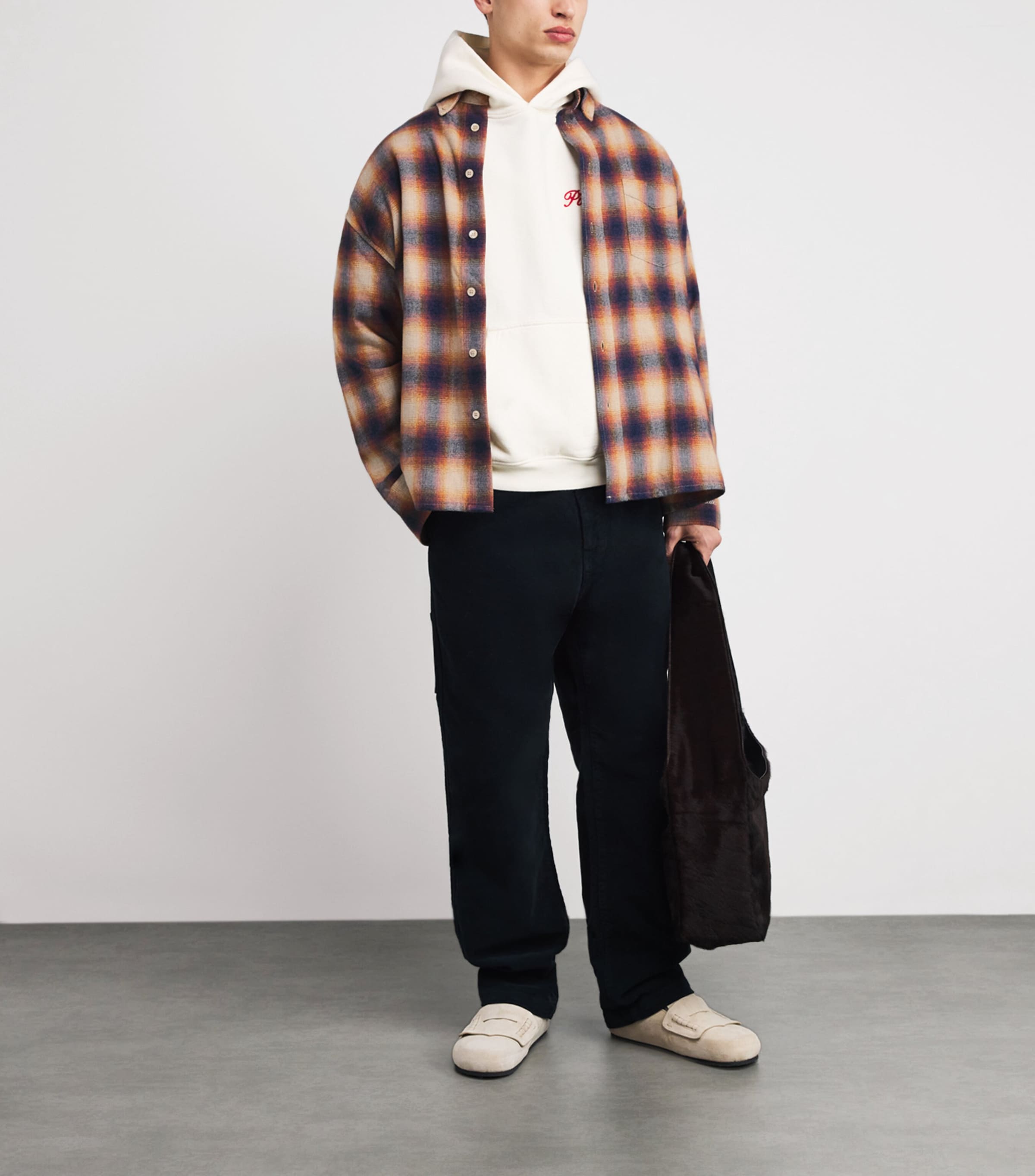 Cotton Flannel Check Rocco Shirt MULTI CHECK Image 2