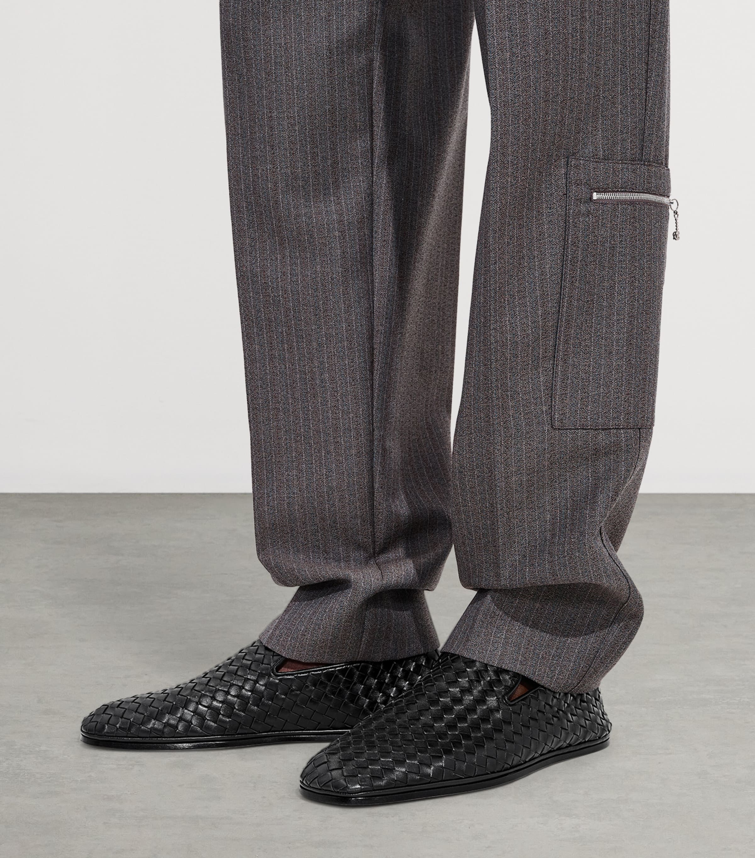 Bottega Veneta Lambskin Palazzo Slippers Image 2
