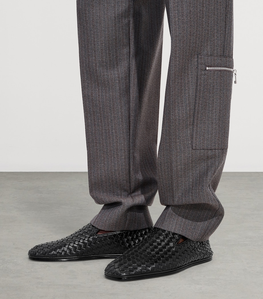 Bottega Veneta Lambskin Palazzo Slippers Image 2