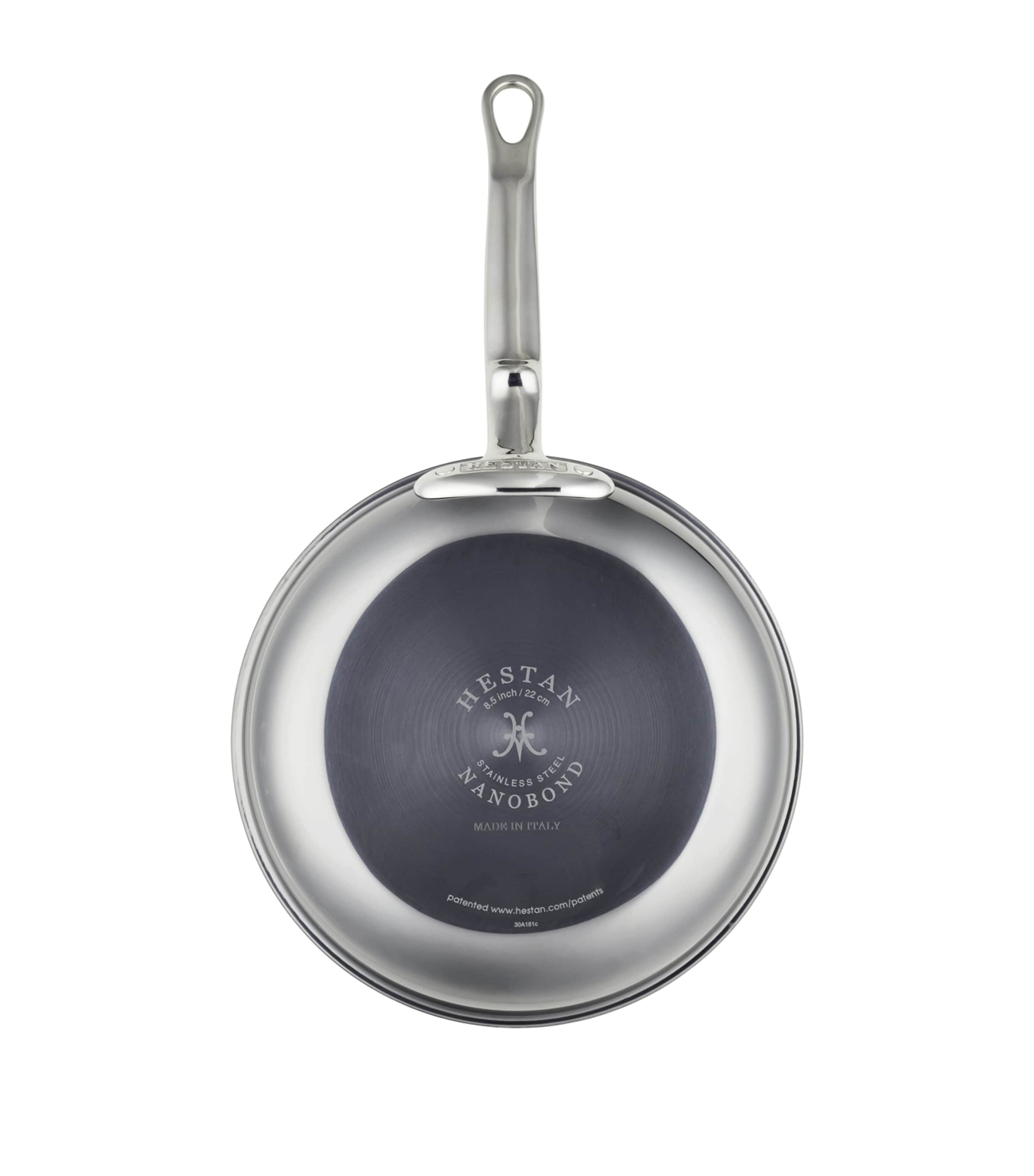 Hestan Set of 2 Nanobond Skillets Stainless Steel Image 5
