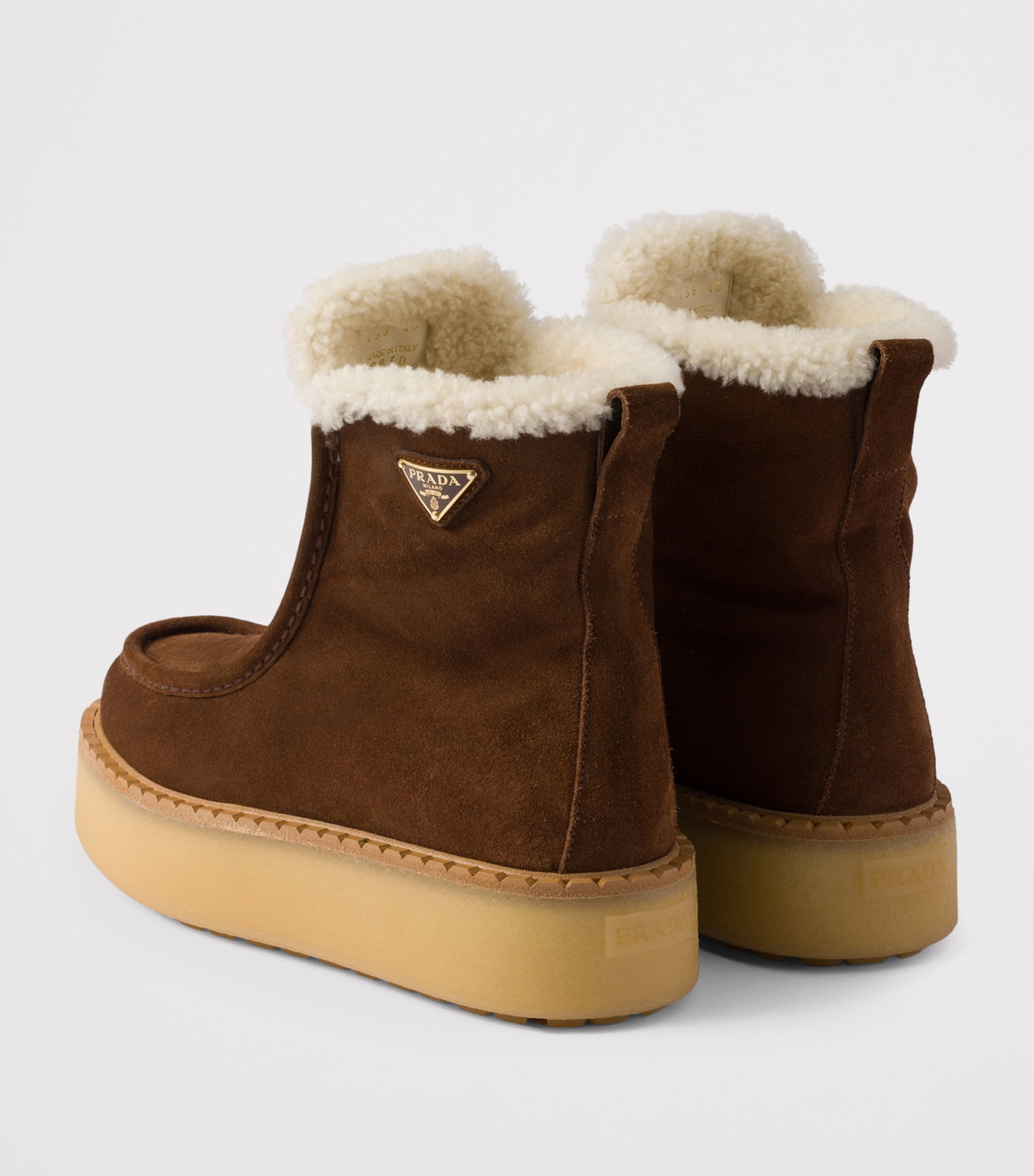 Suede Booties F0324 Image 4