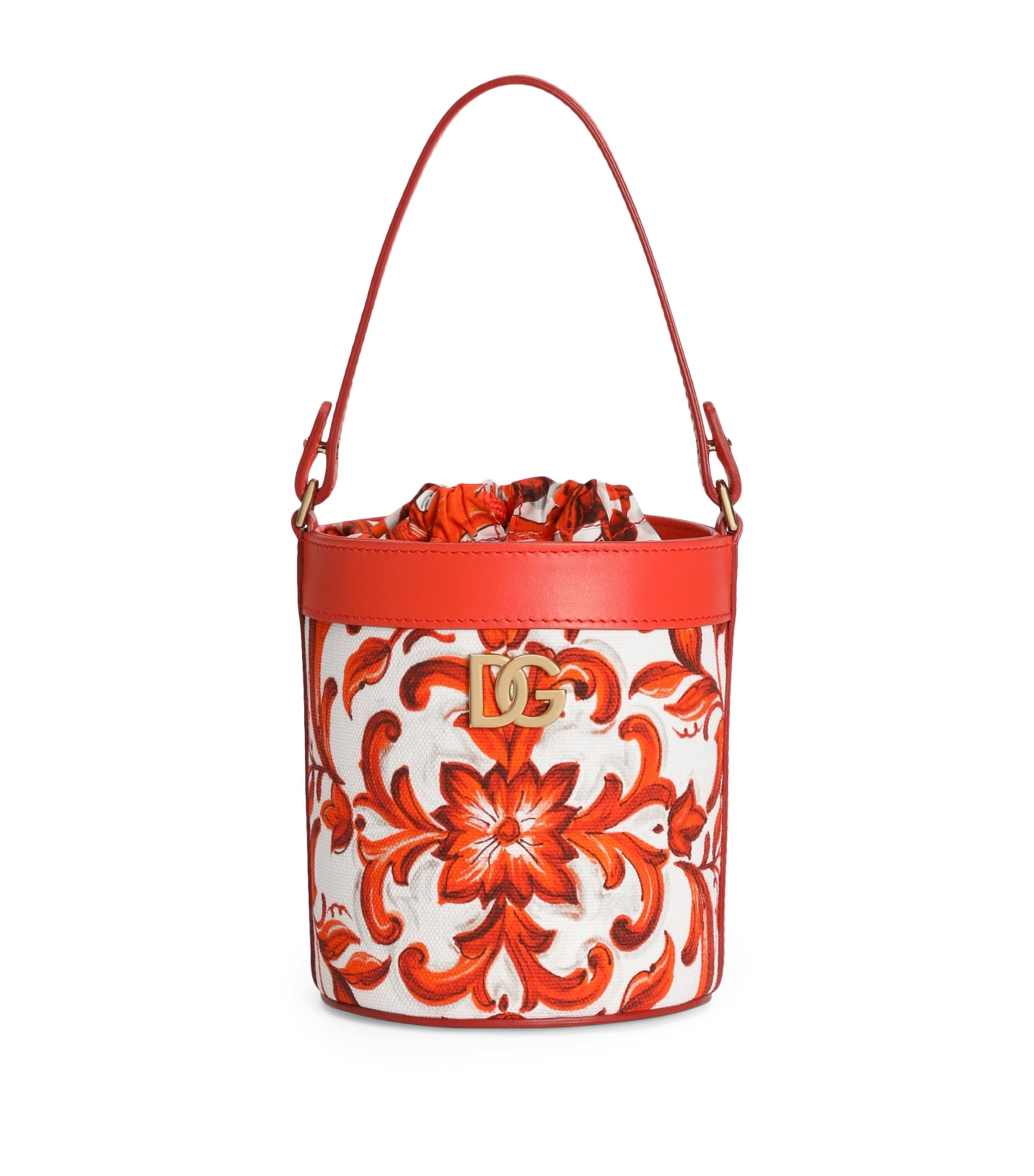 Dolce&Gabbana Kids Majolica Bucket Bag Maiolica Ar Image 1