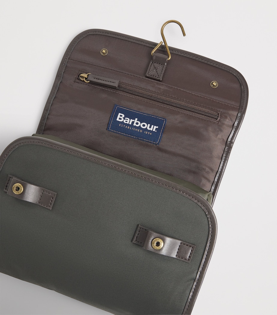 Wax Hanging Wash Bag OLIVE/BEACONOL51 Image 3