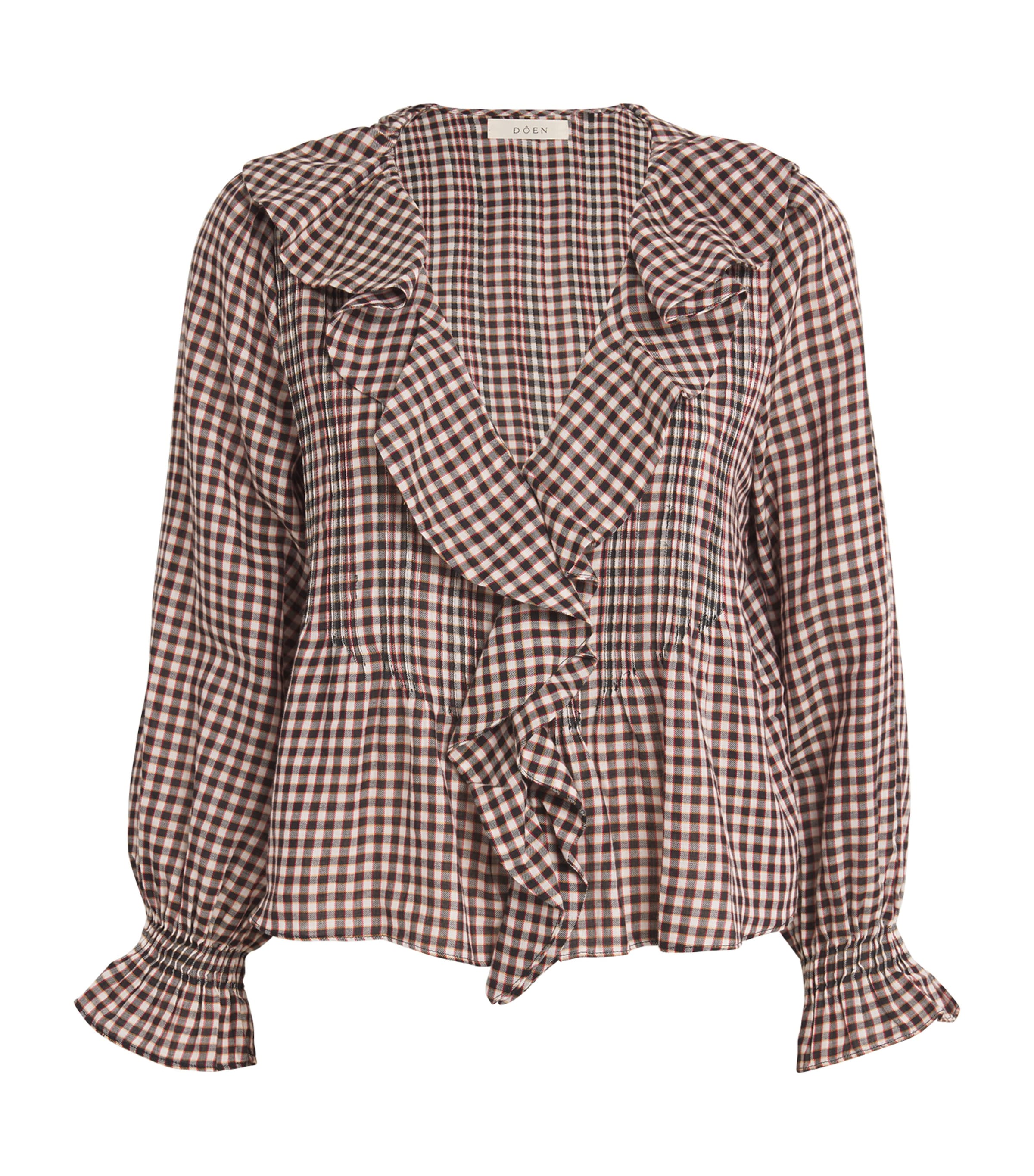 Doen Organic Cotton Ruffled Hardy Blouse