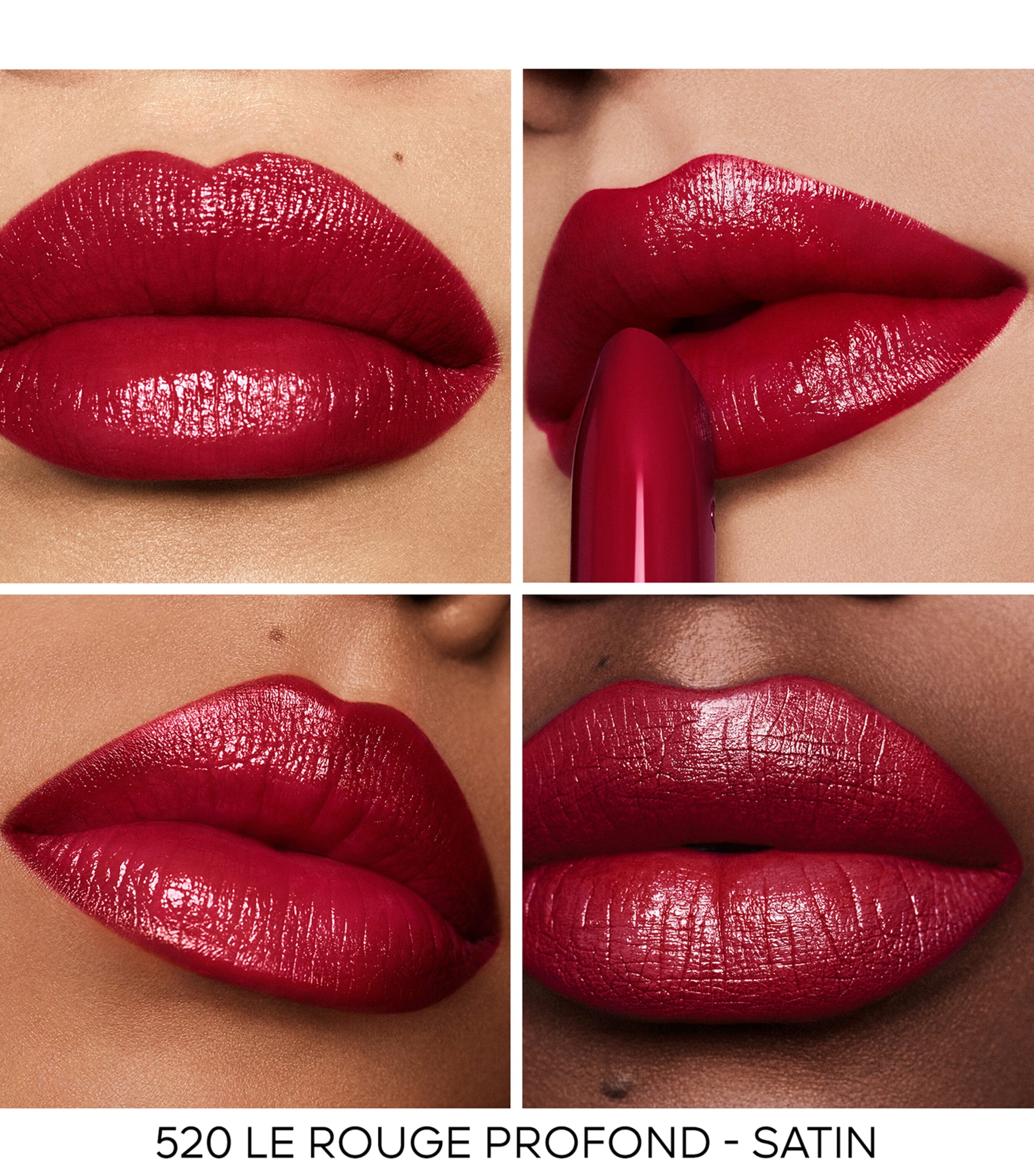 Guerlain Rouge G Ultra-Care Satin Lipstick - Refill Rouge Profond Image 3