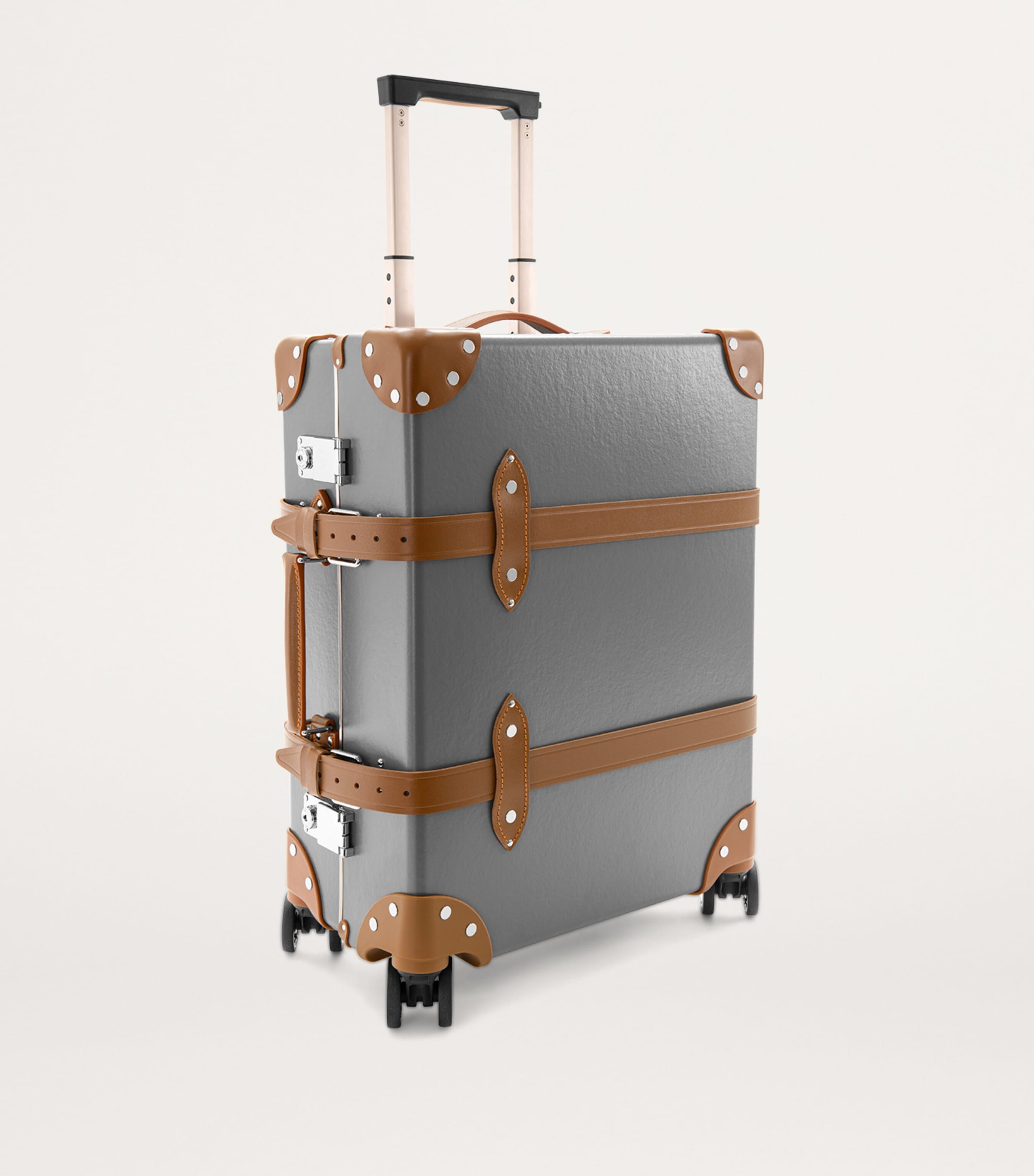 Globe-Trotter Centenary 4-Wheel Suitcase (56cm) Grey Image 3