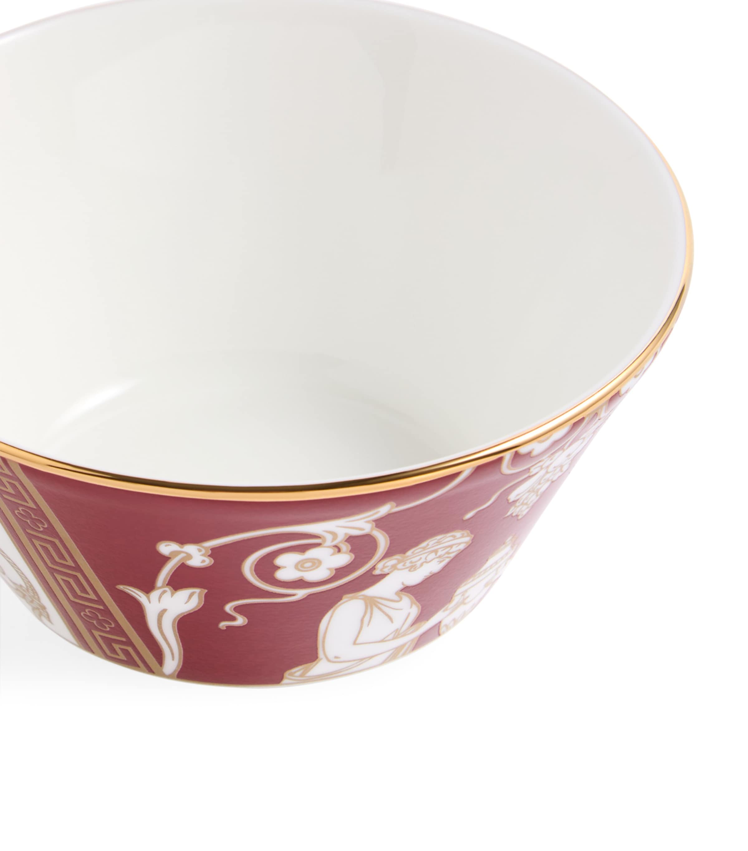 Bone China Renaissance Rice Bowl (11cm) RED Image 4
