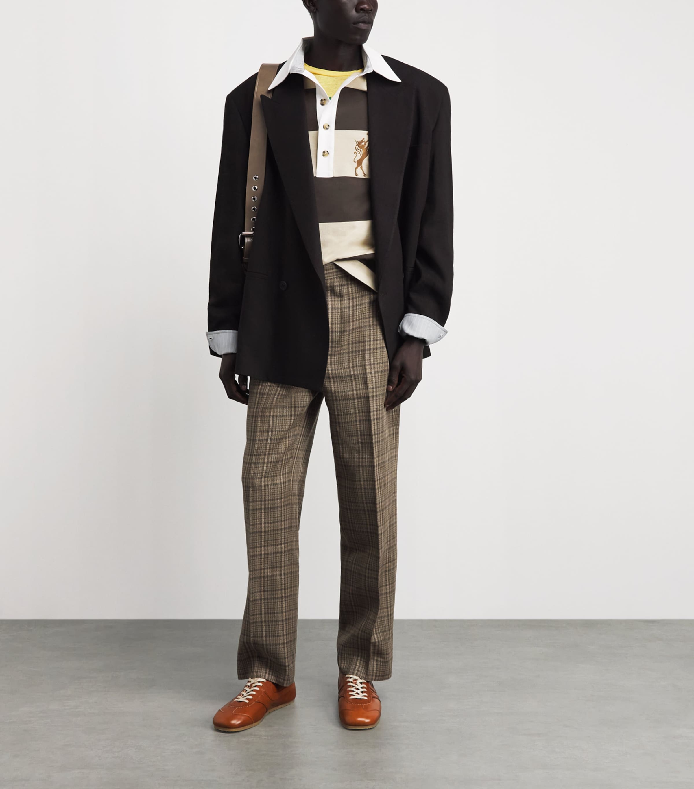 Vivienne Westwood Mens Organic Cotton Stripe Rugby Shirt Image 2