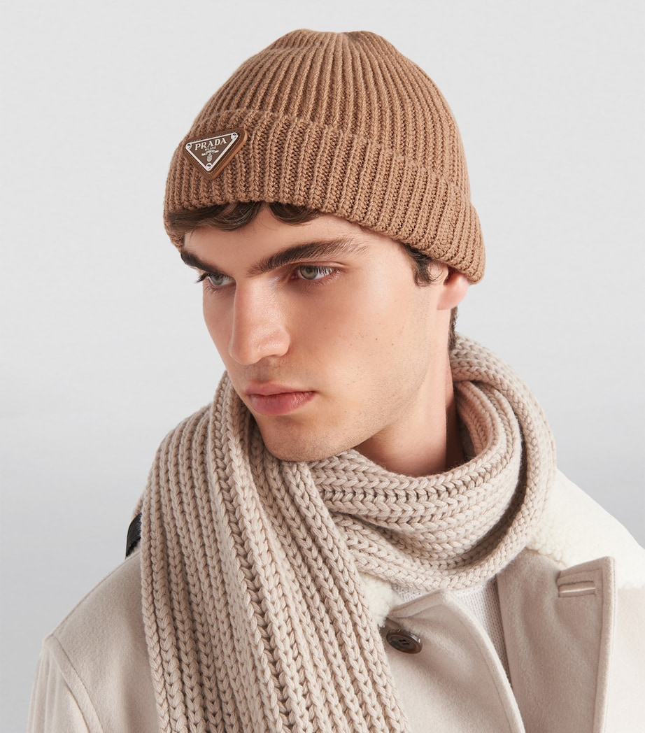 Wool-Cashmere Beanie F0040 Image 2