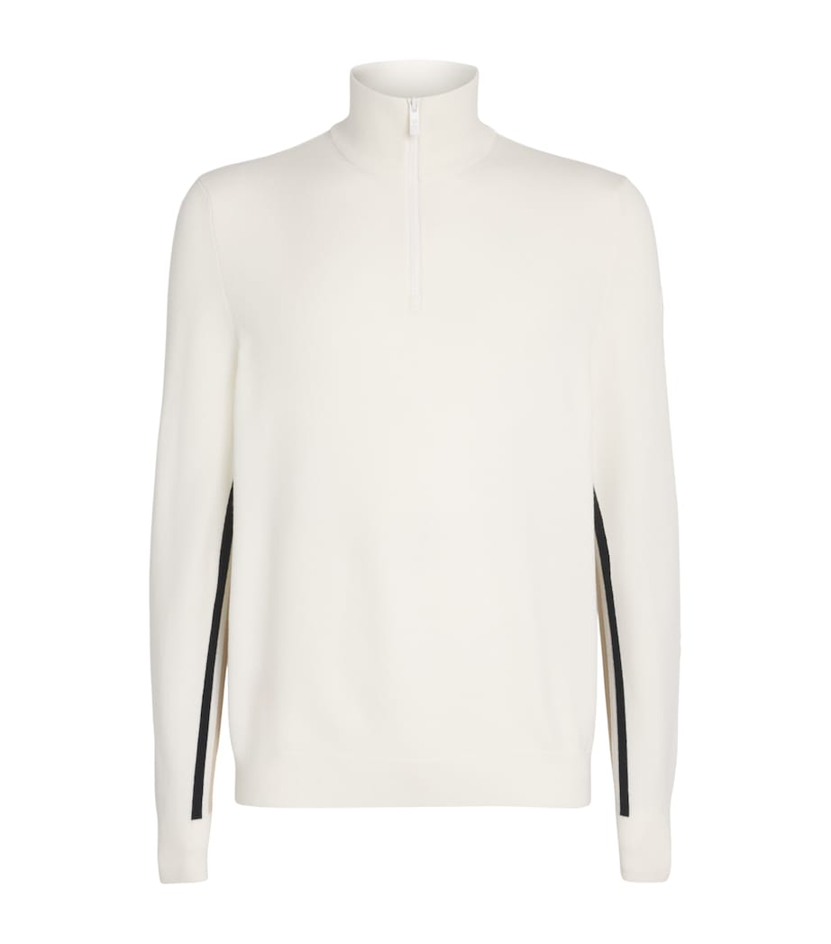 Half-Zip Natom Sweater 9025 NEIGE/BEIGE Image 1